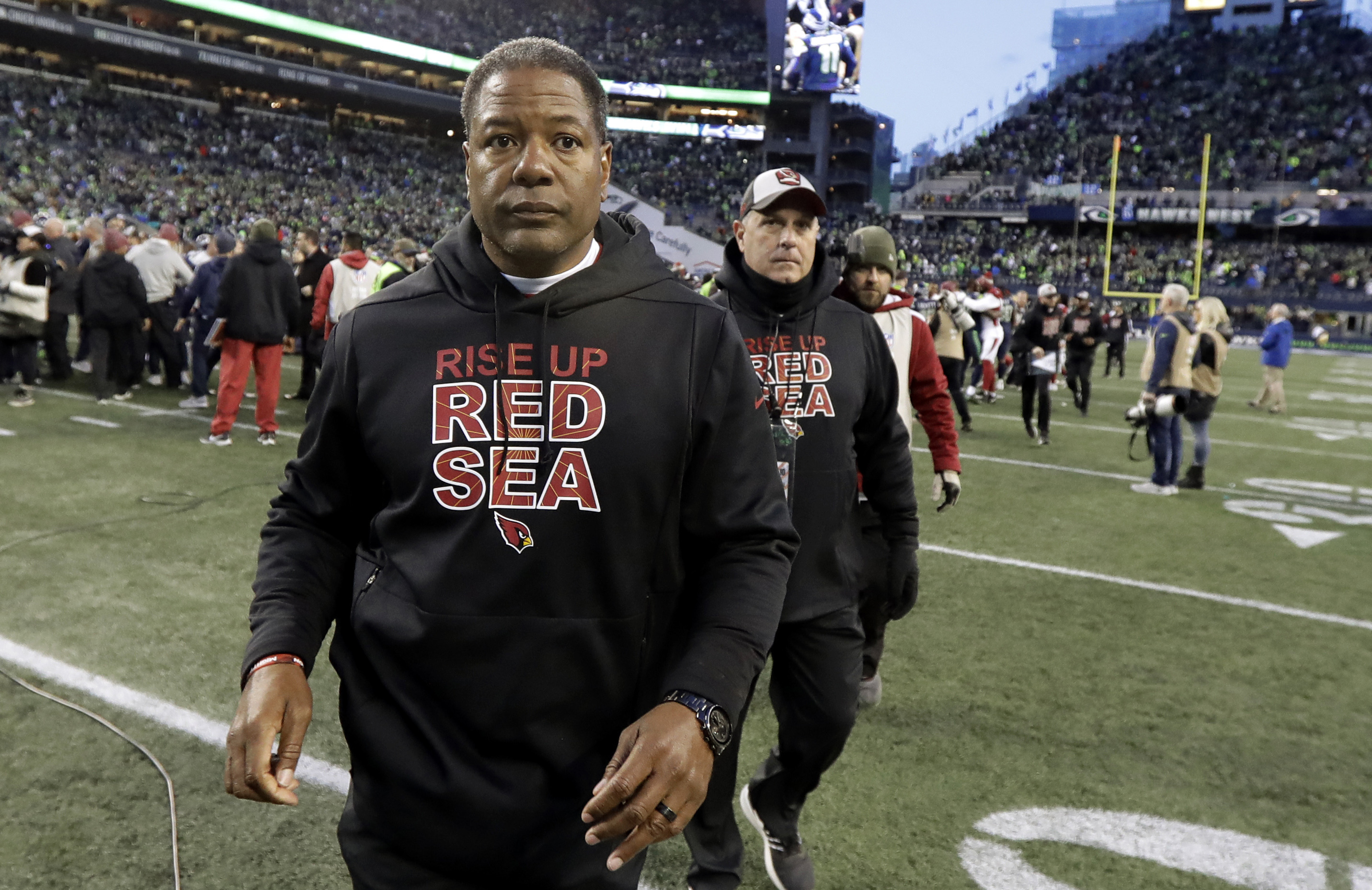 Cardinals fire Steve Wilks after 1 season as head coach