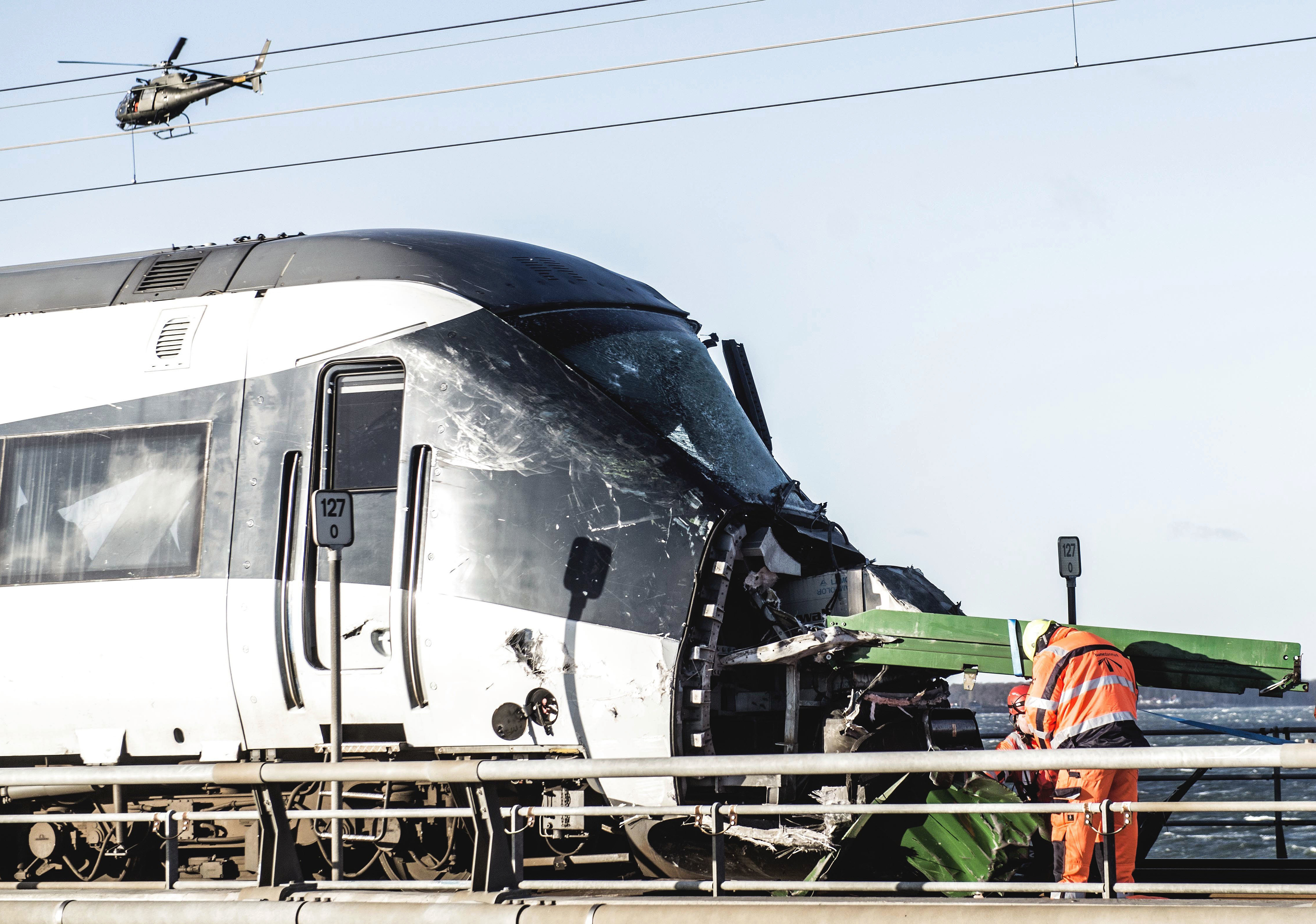 Danish train crash toll up to 8 after more bodies found