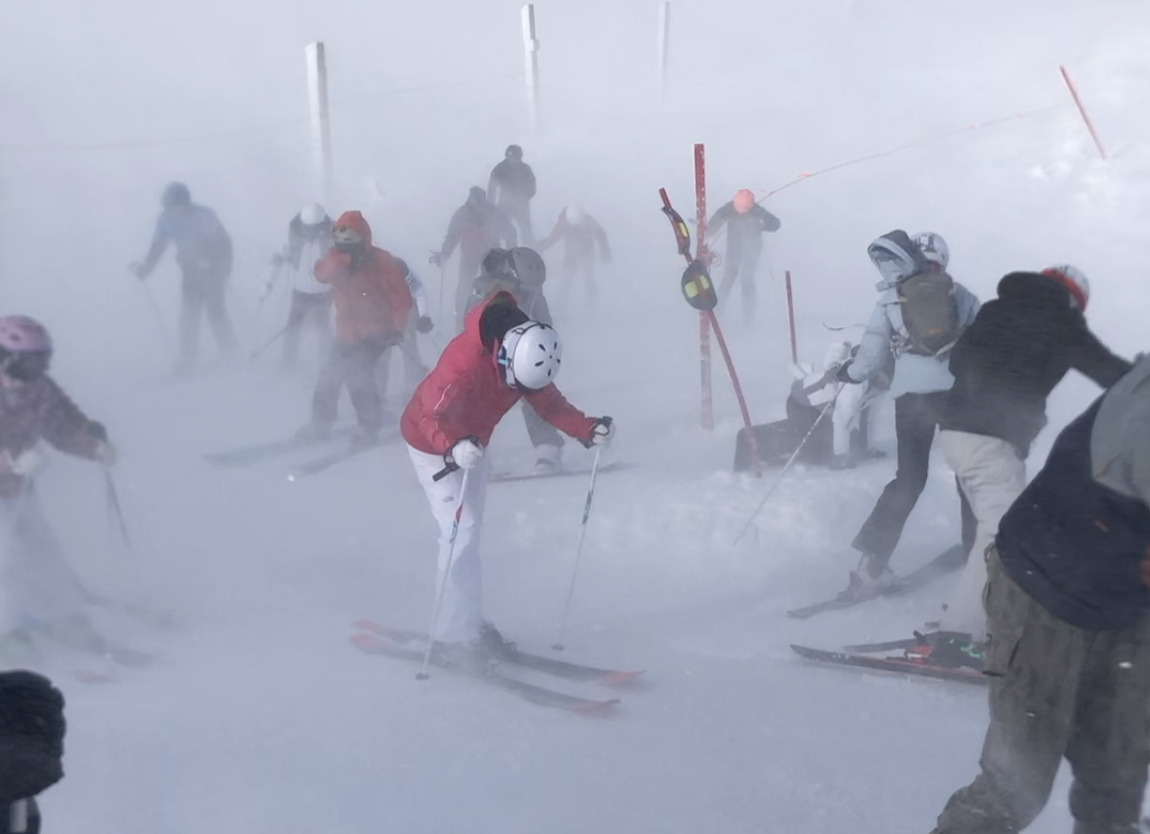 Have You Seen This? Wind vs. skiers at Snowbasin Resort