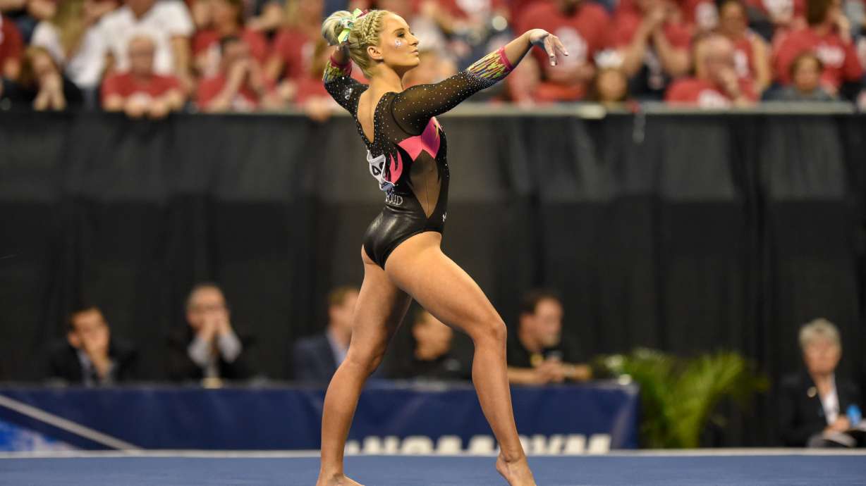 Pressure? No problem for Utah's MyKayla Skinner who thrives under it