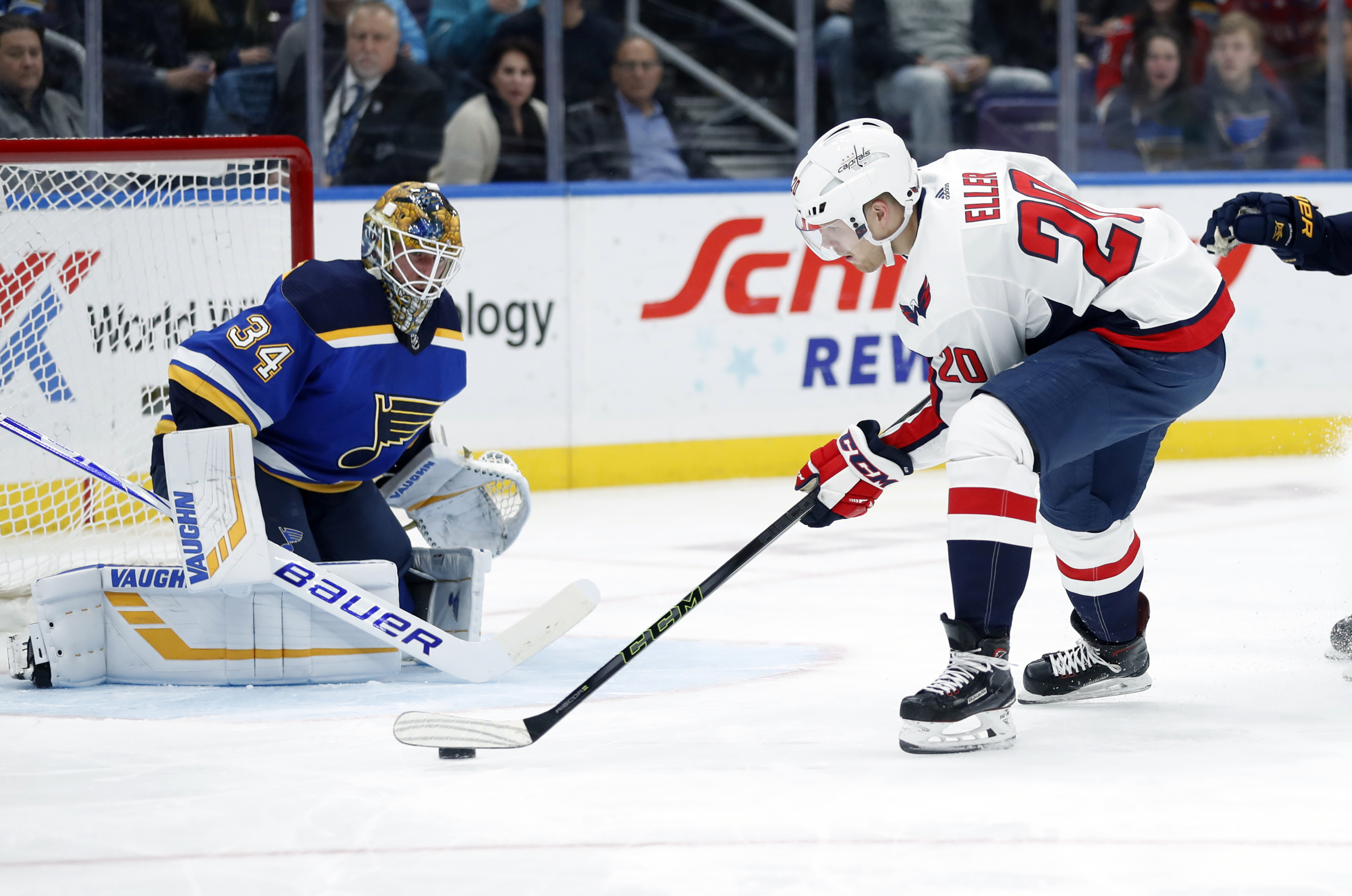 Ovechkin scores 30th goal but Blues rally past Capitals 5-2