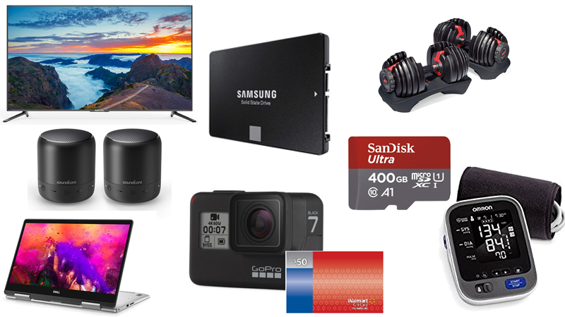 Lowest price on BowFlex SelectTech Dumbbells, 50% off smart blood pressure monitor, TurboTax Deluxe discounts