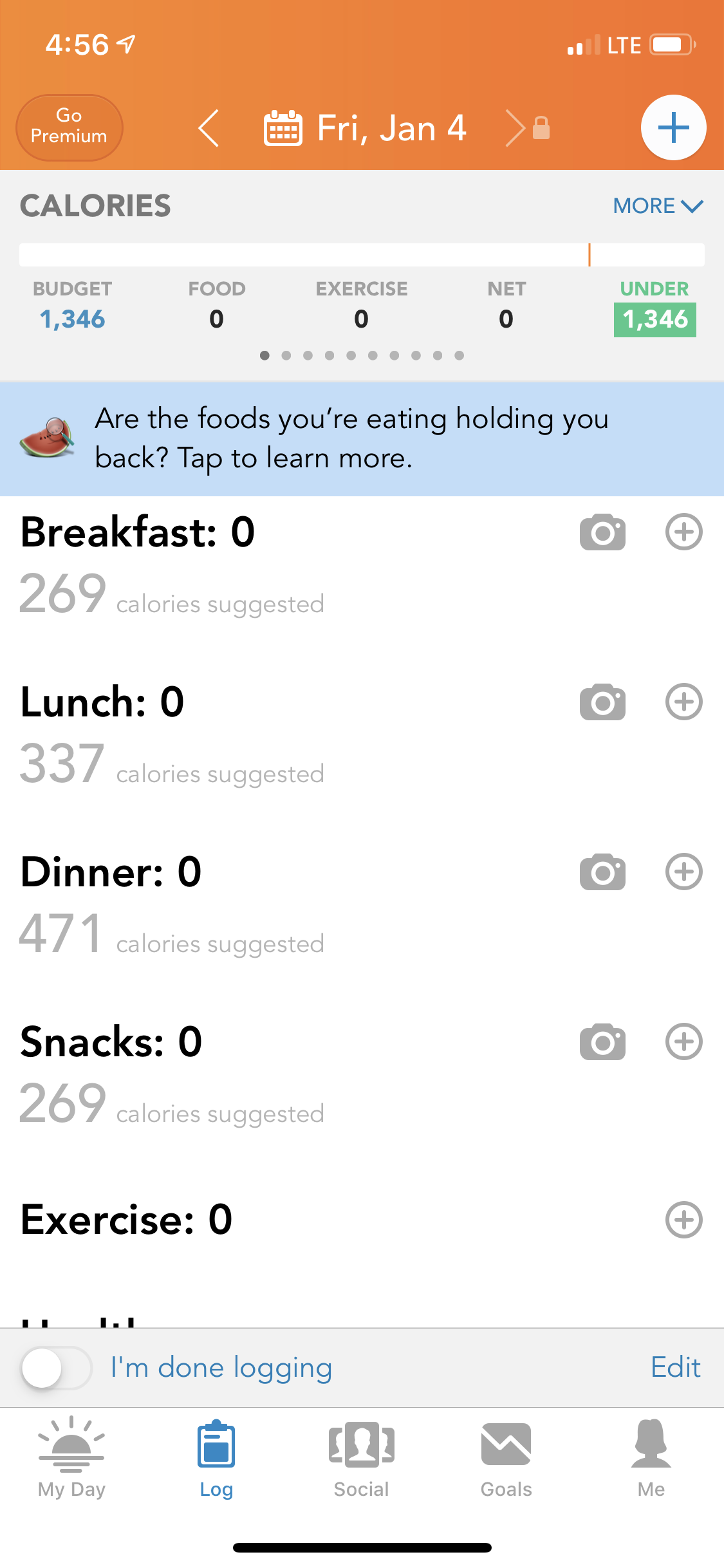 Lose It! will help you track calories, your food’s nutritional value and exercise. (Photo: Liesl Nielsen, KSL.com)