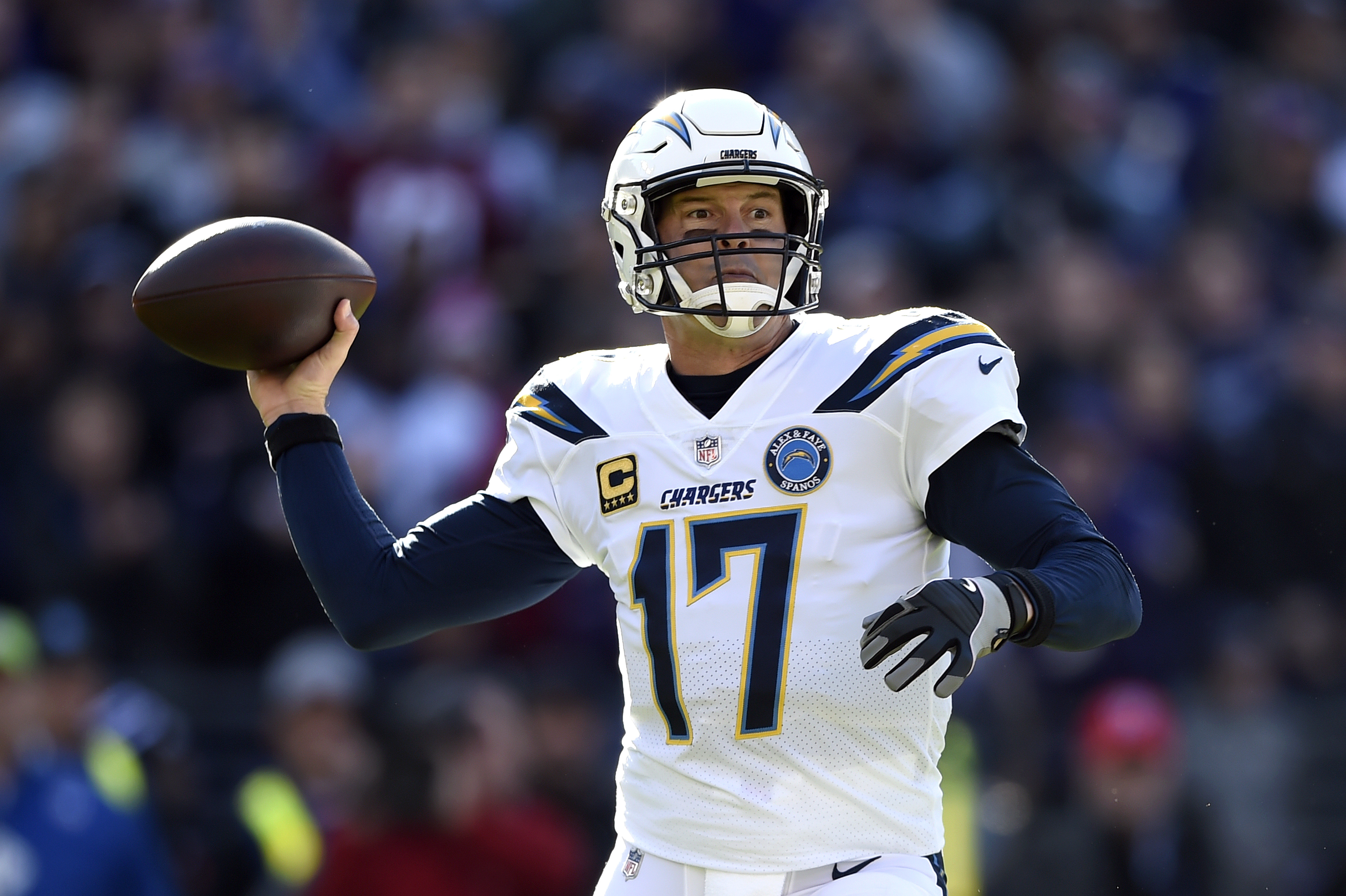 Chargers hold off Jackson, Ravens 23-17 in playoff opener