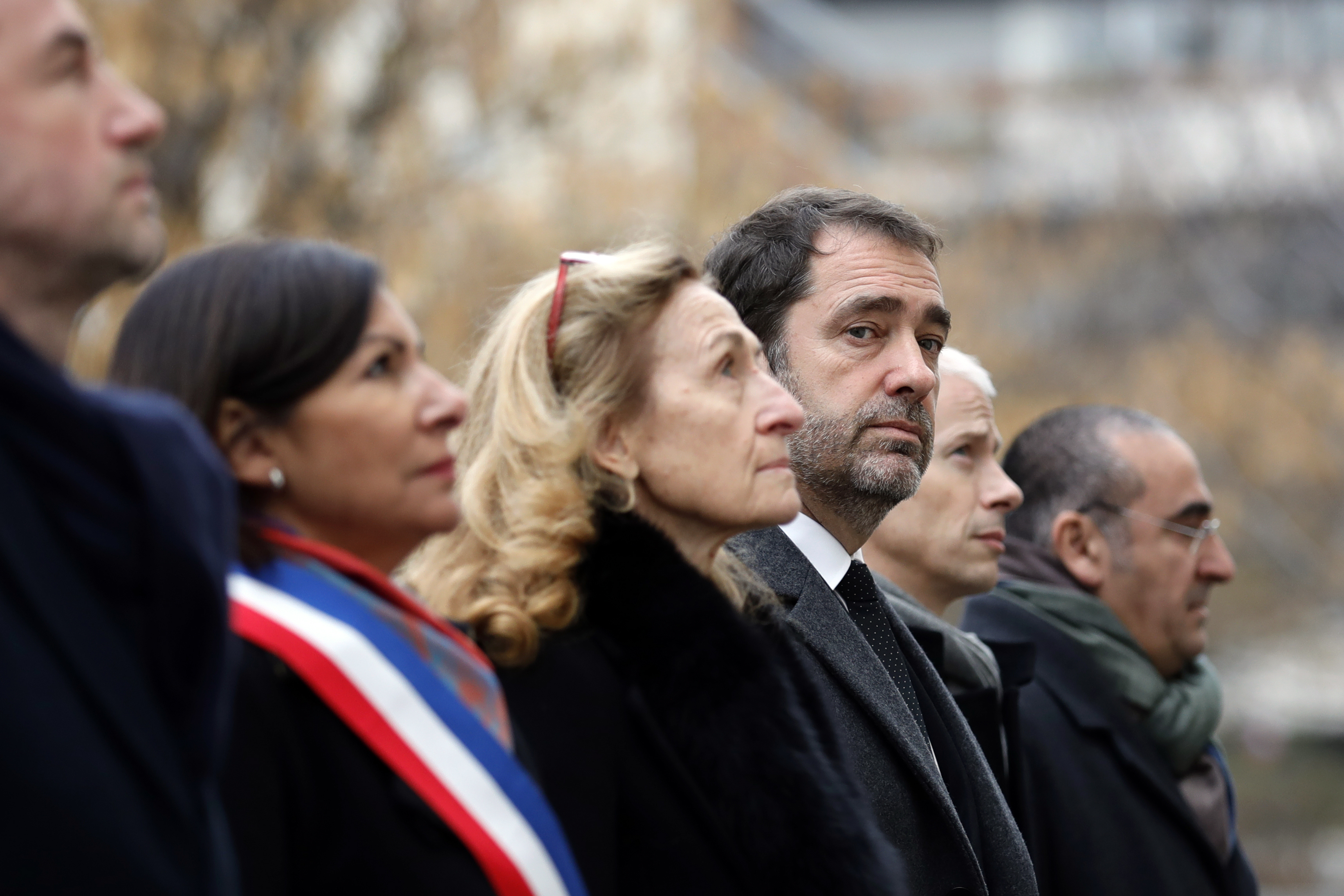 Paris honors attack victims at Charlie Hebdo, kosher market