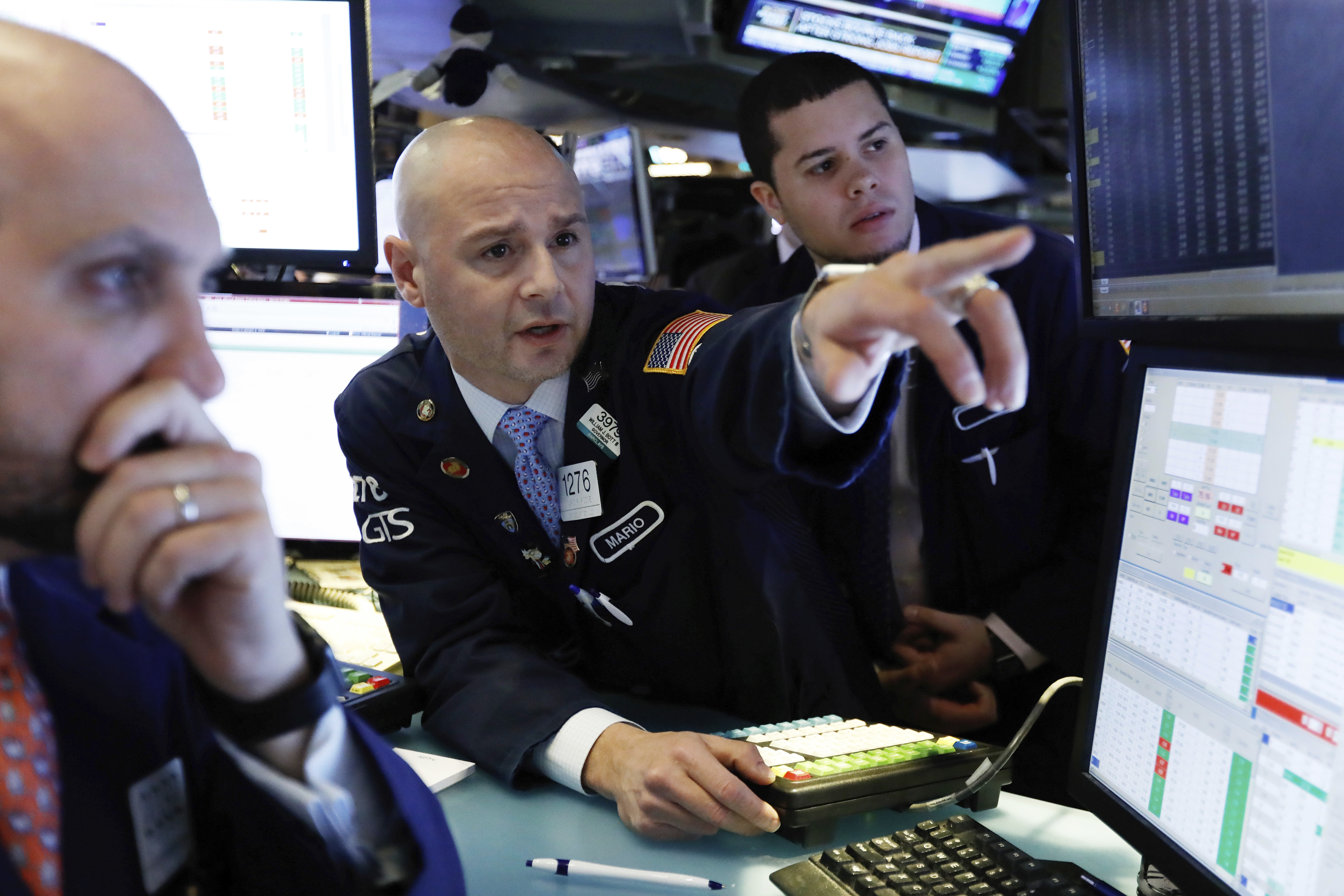 Markets Right Now: Retailers lead stock gains on Wall Street