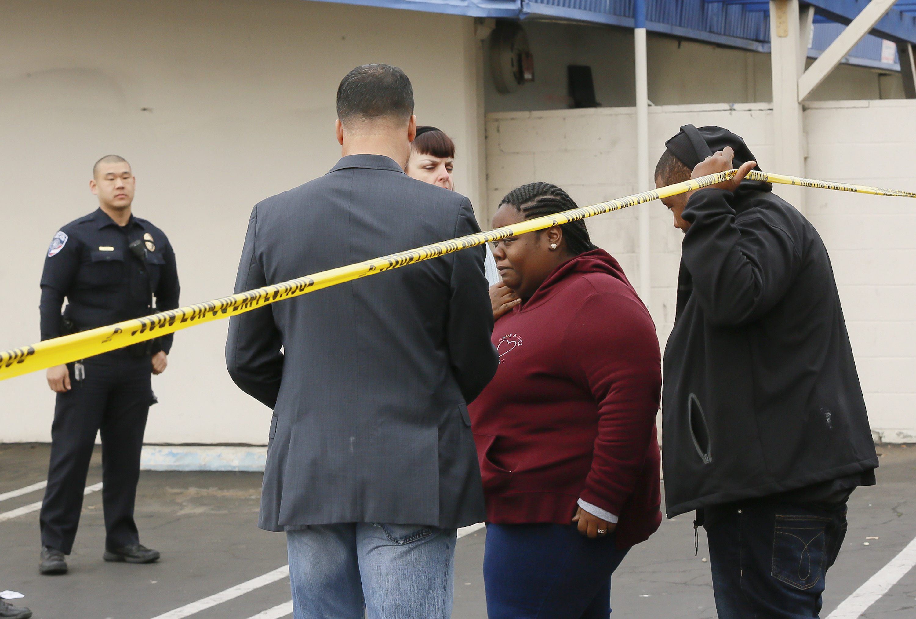 Parolee held in triple killing at California bowling alley