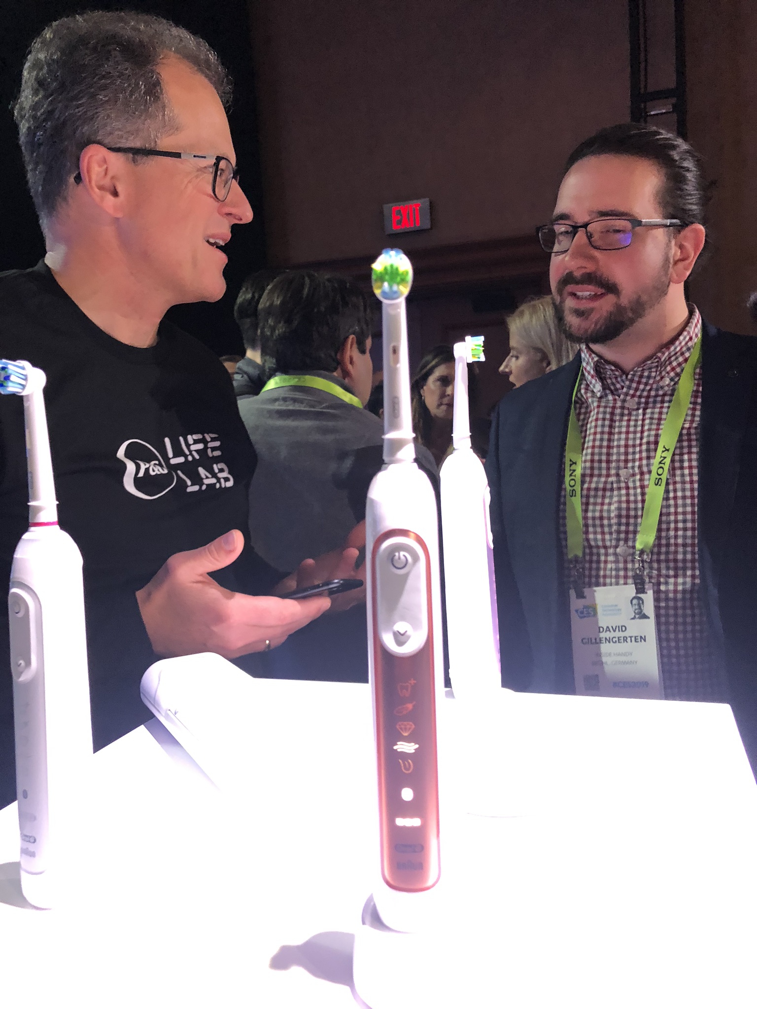 Oral-B Genius X toothbrush helps you improve your brushing using artificial intelligence. (Photo: Liesl Nielsen, KSL.com)