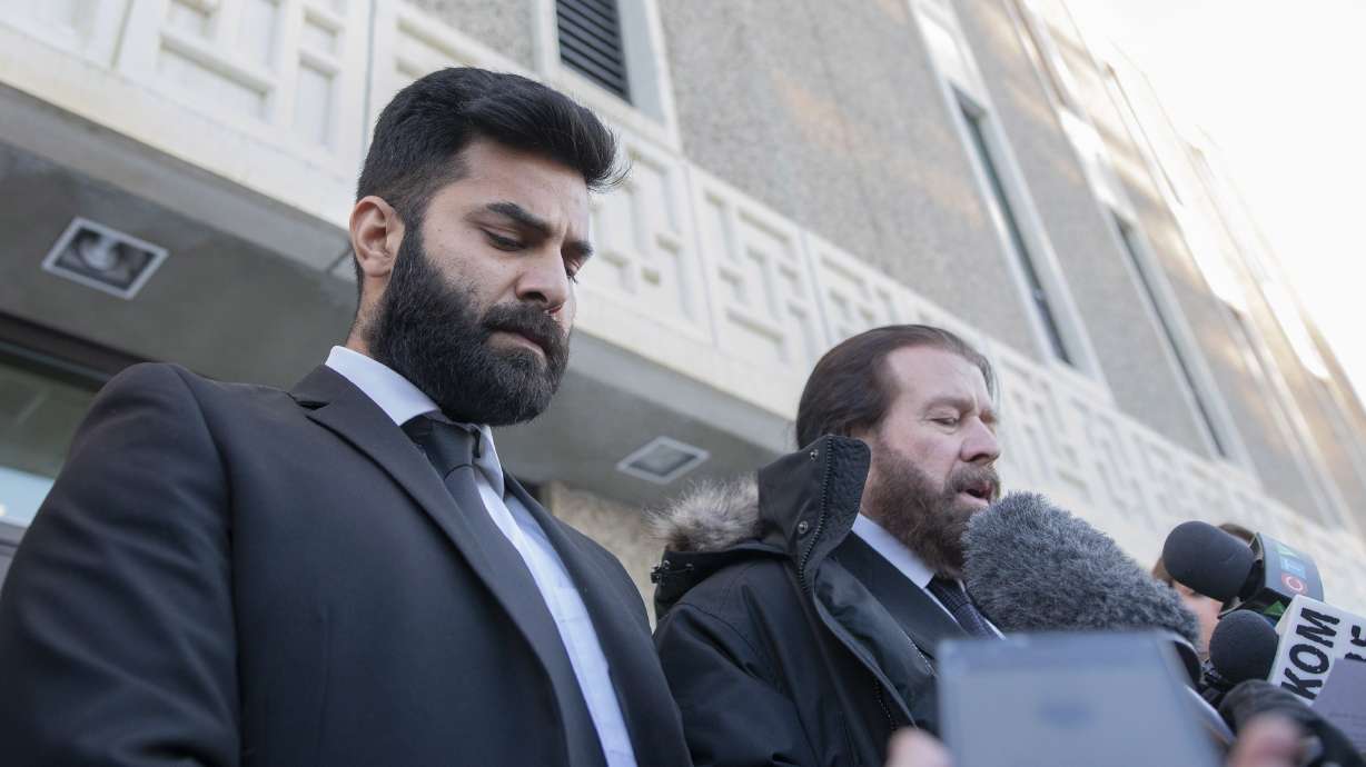 Truck driver in crash of hockey team's bus pleads guilty