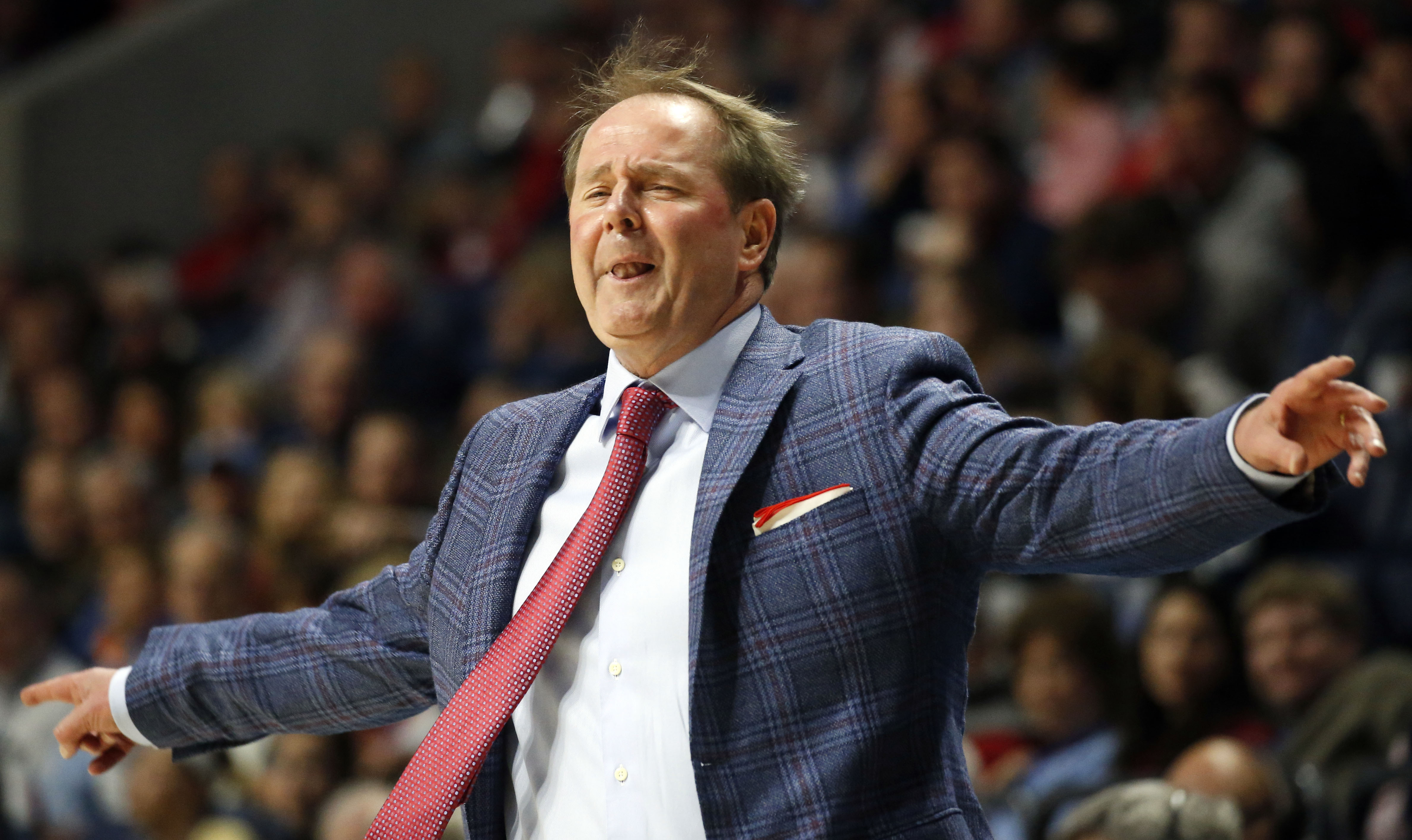 Terence Davis leads Ole Miss to 82-67 upset of No. 11 Auburn