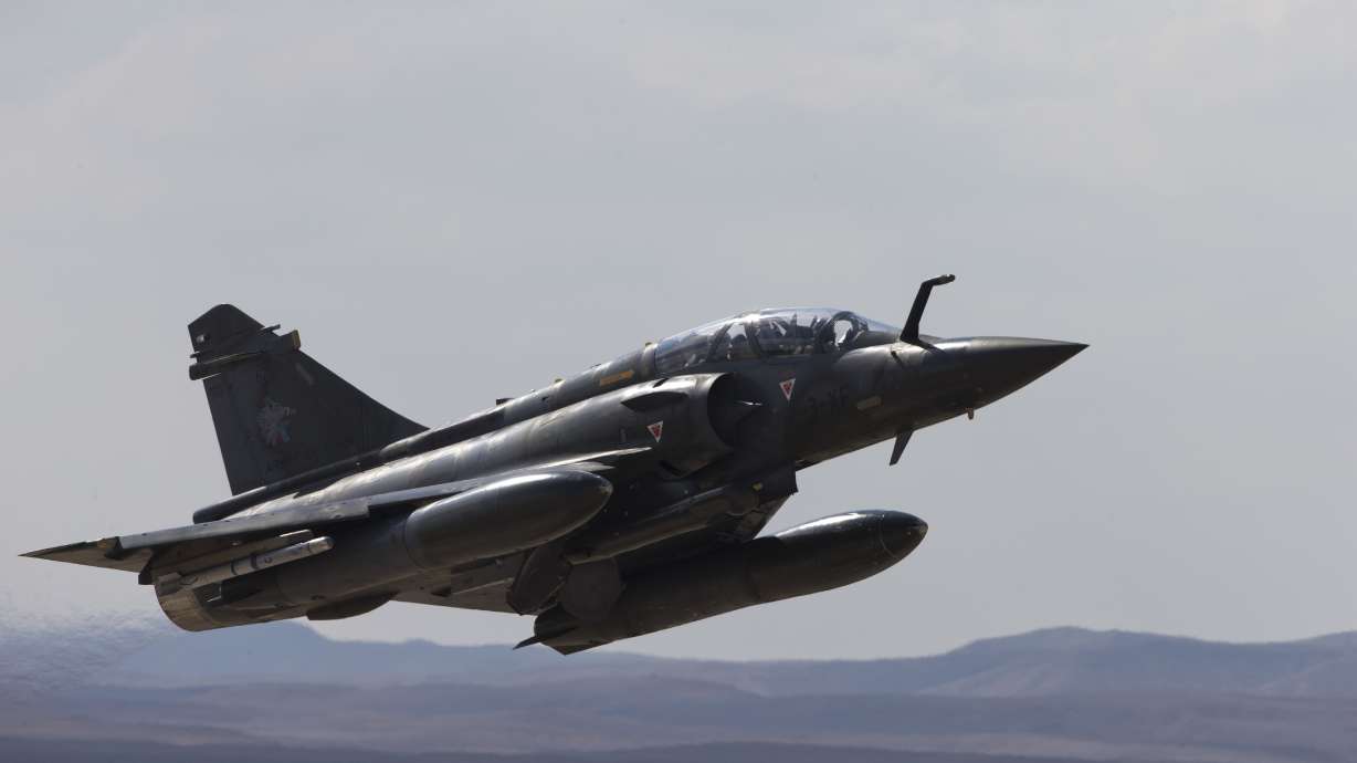 French air force says 2 on missing fighter jet are dead