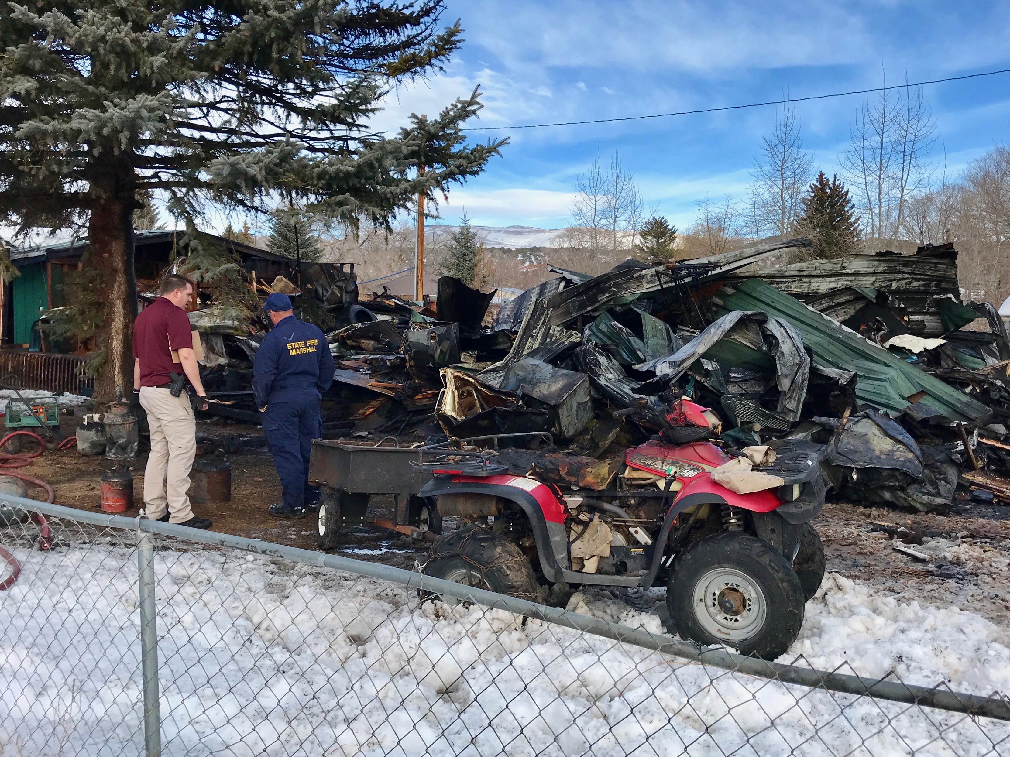 Man dies in morning house fire in Duchesne County