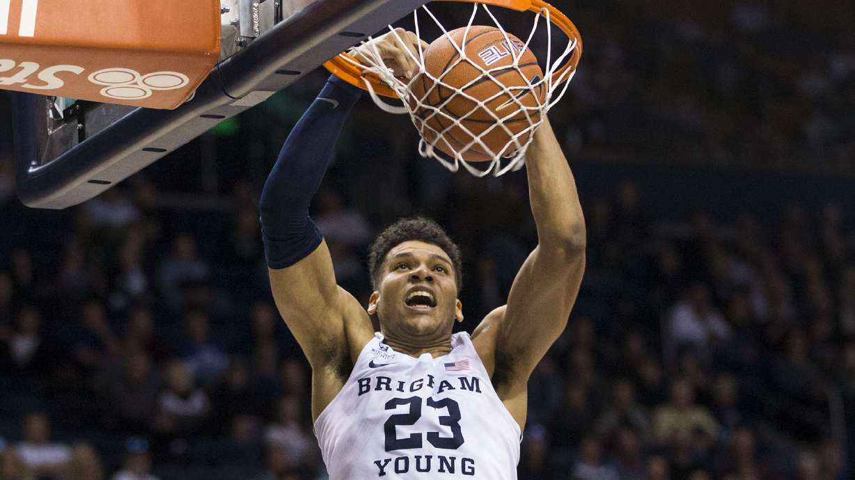 BYU forward Yoeli Childs named to Karl Malone Award watchlist
