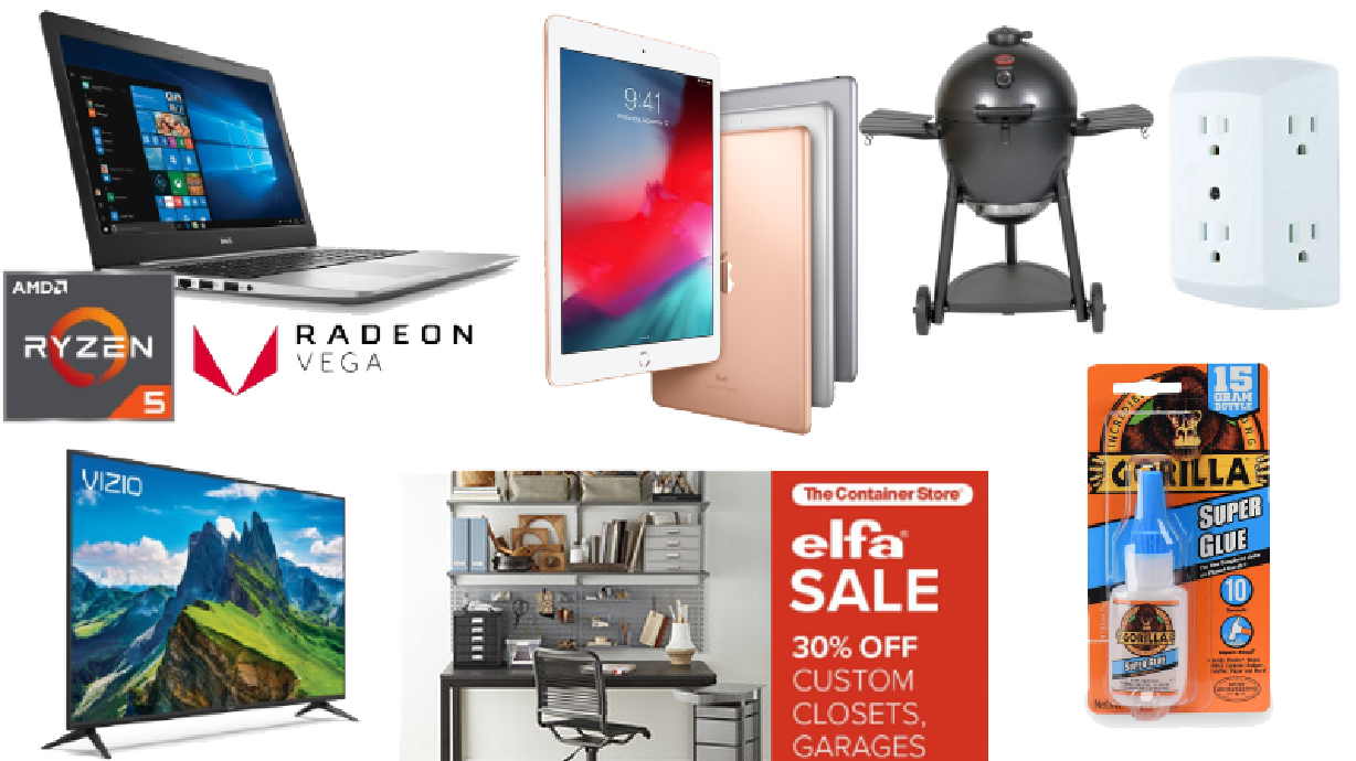 30% off Elfa Customized Closets & installation, $3 Gorilla Glue, and electronics gifts for Valentines