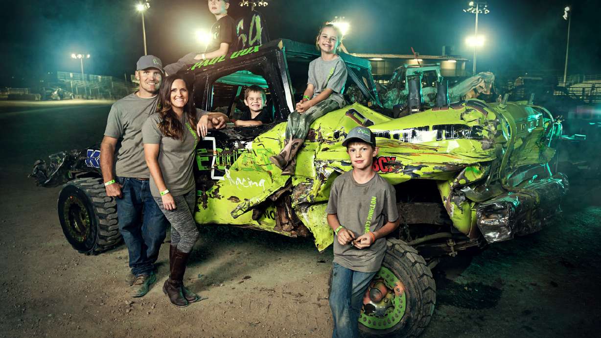 ‘Driving hard and hitting hard’: Documentary series showcases Utah demolition derby drivers