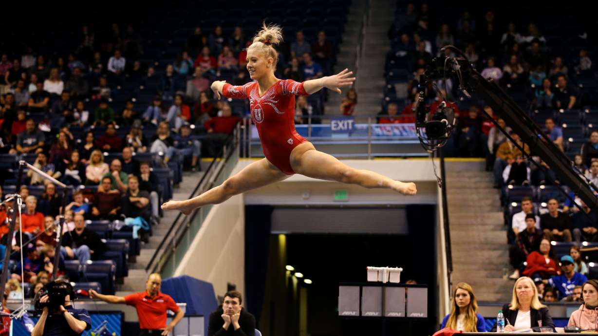 Utah gymnastics faces adversity but crushes Arizona, 197.075-195.40