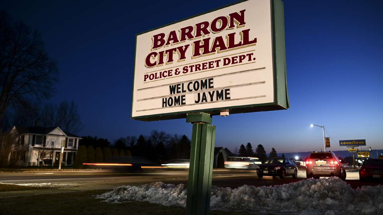 The Latest: Lawyers: Treat client fairly in Jayme Closs case