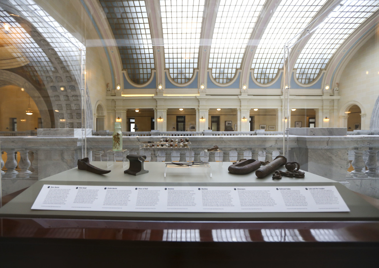 New transcontinental railroad exhibits open at Utah Capitol