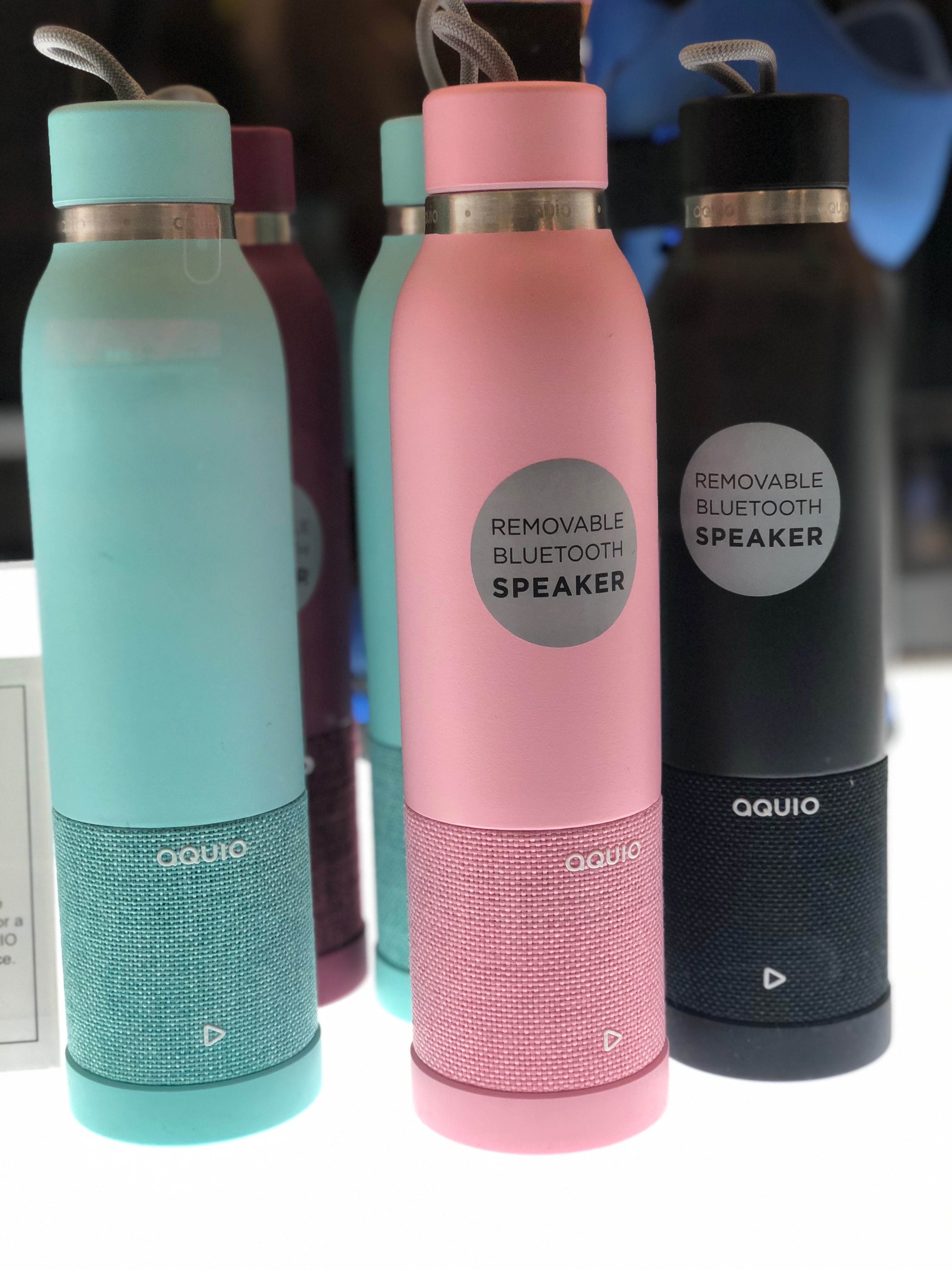 iHome’s iBTB2 Aquio Bluetooth Waterproof Removable Speaker Bottle doubles as a waterproof bluetooth speaker and keeps drinks cold for up to 24 hours and hot for up to 14. (Photo: Liesl Nielsen, KSL.com)