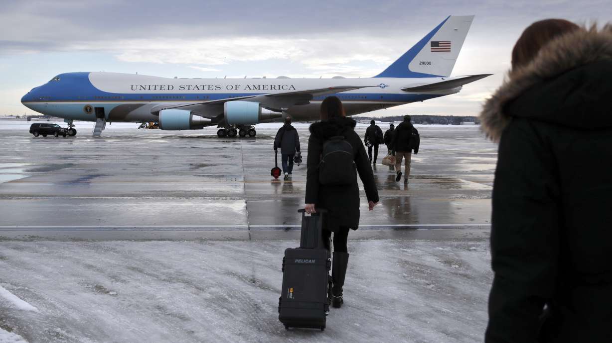 The Latest: Trump tells farmers that wall won't hurt them