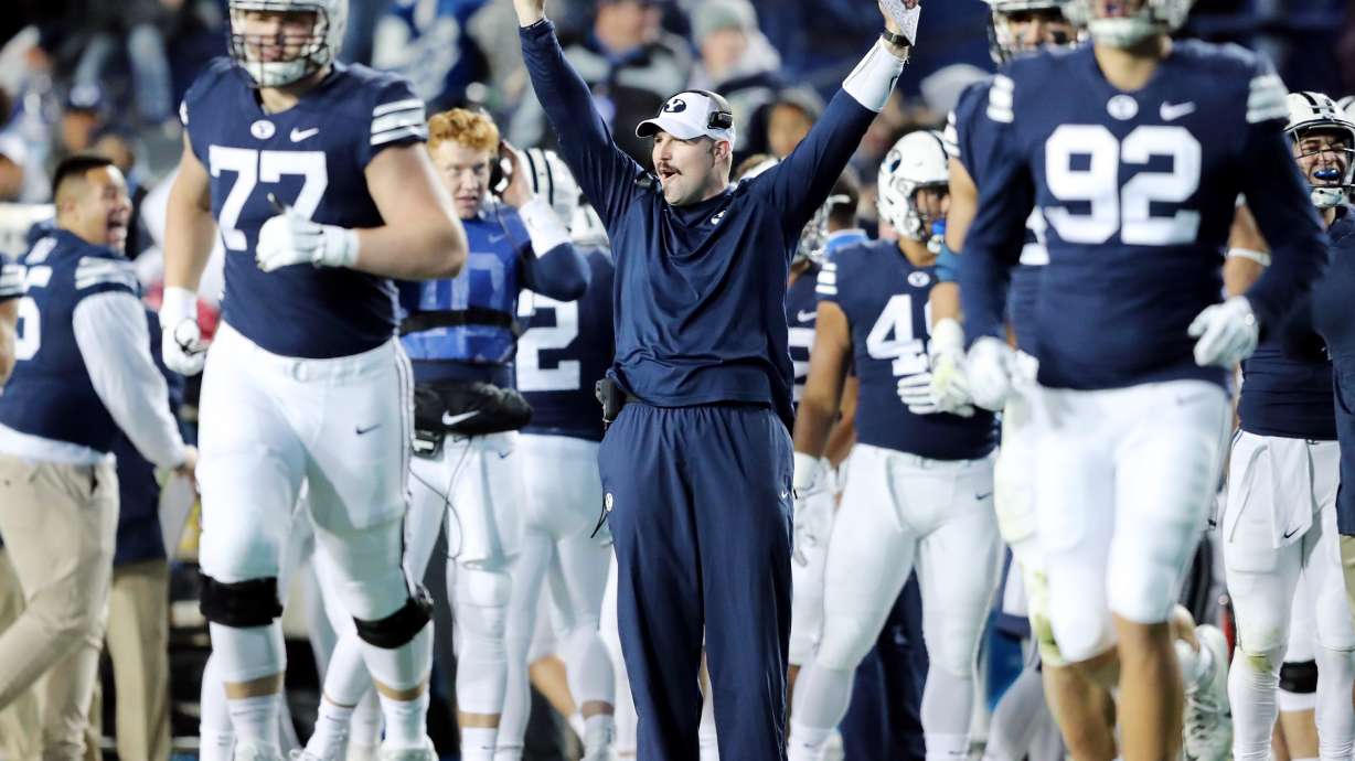 BYU loses offensive line coach Ryan Pugh to Troy's offensive coordinator vacancy