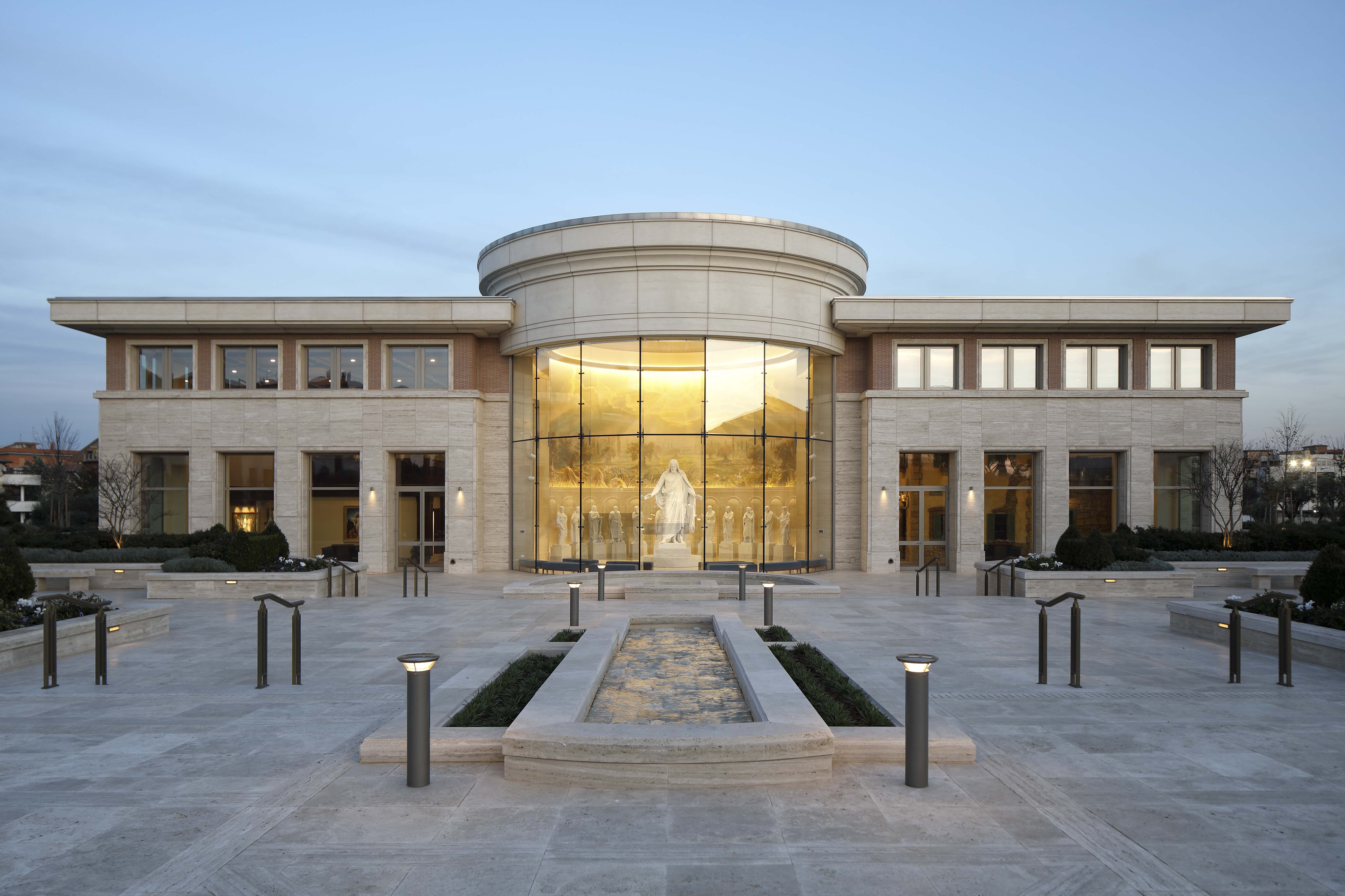 The Rome Italy Temple Visitors’ Center. (Photo: The Church of Jesus Christ of Latter-Day Saints)
