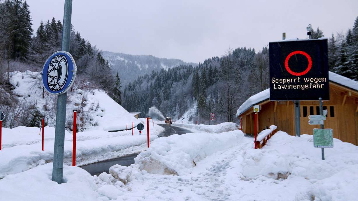 The Latest: Danish skiing club unhurt by Austria avalanche