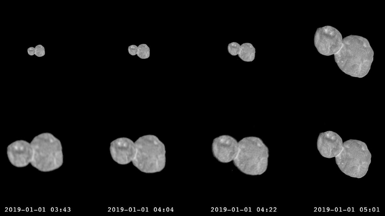 Lights, camera, action! Tumbling space snowman in film debut