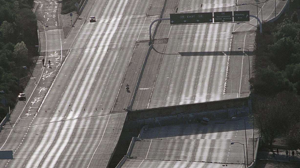 Northridge quake thrashed Los Angeles 25 years ago this week
