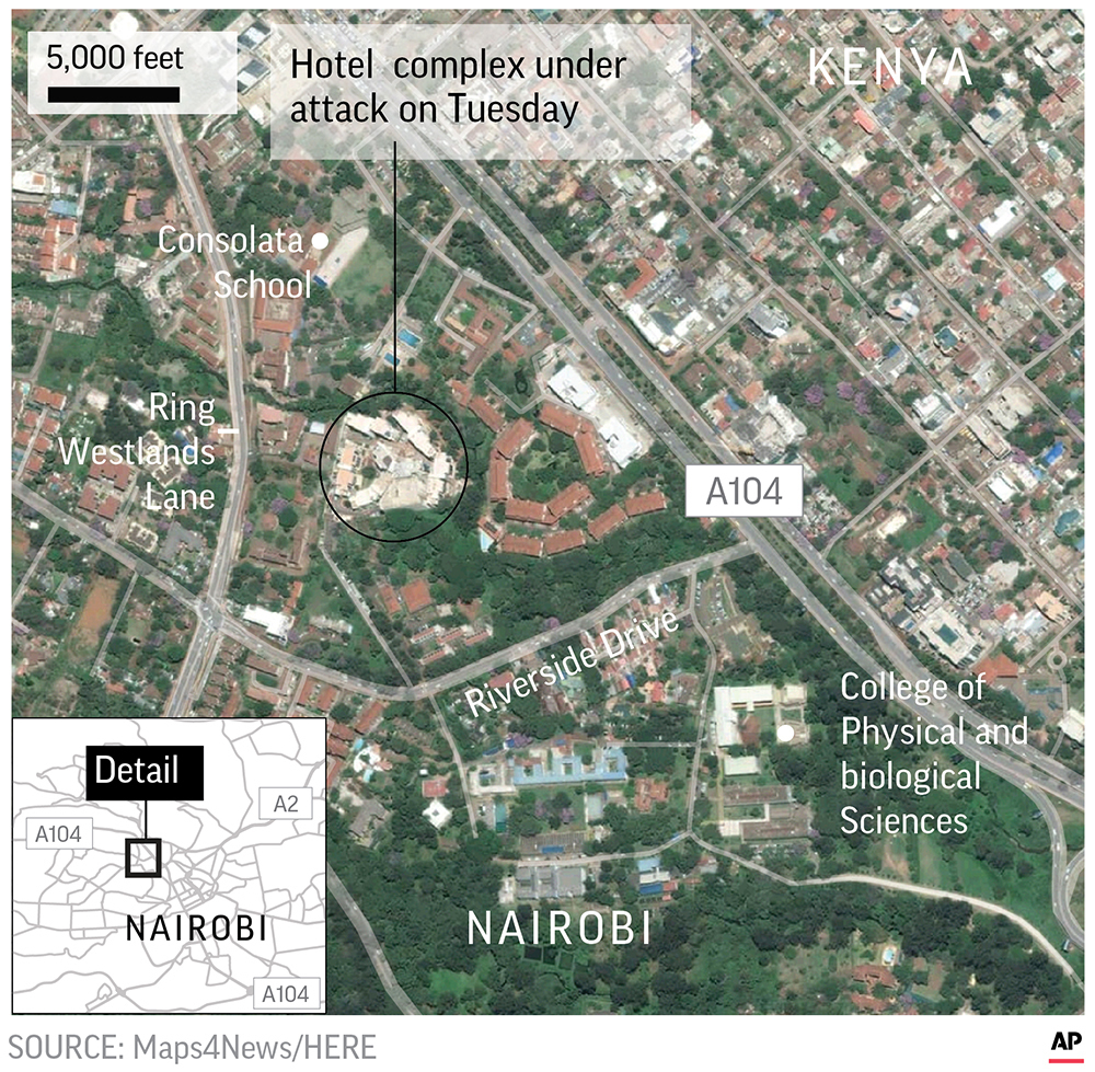 Kenya's deadly hotel attack: A timeline of how it occurred