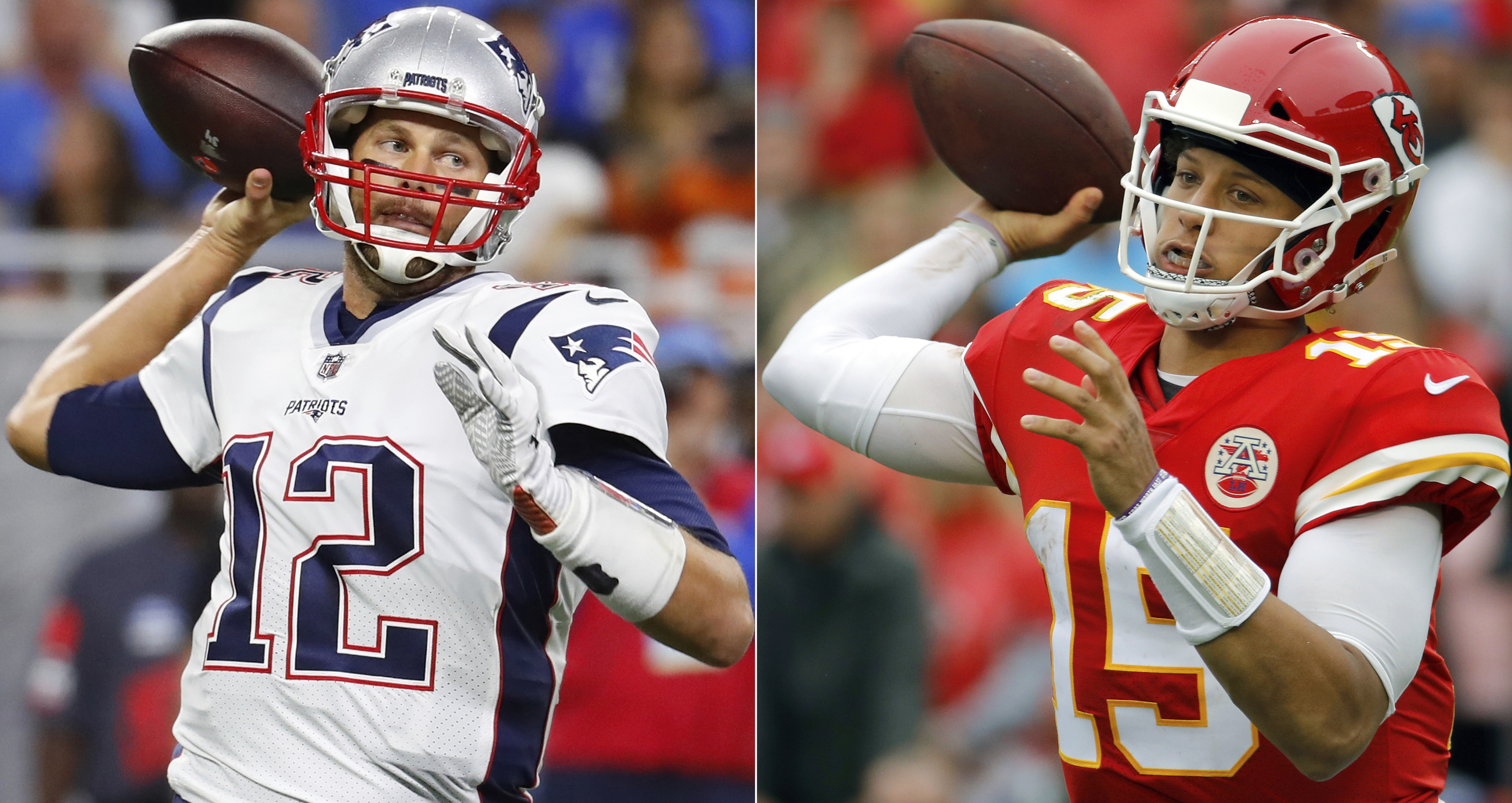 Pats' Brady, Chiefs' Mahomes achieve success different ways