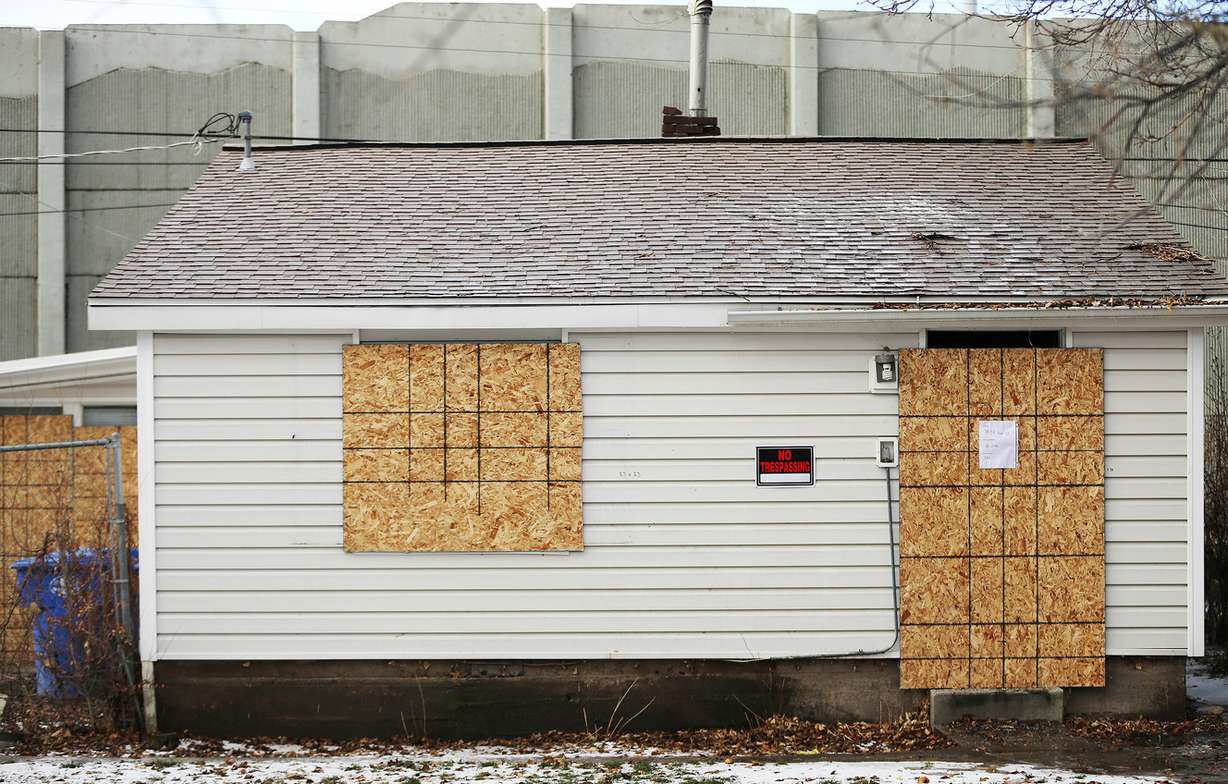 A Midvale home owned by the Utah Department of Transportation is pictured on Wednesday, Jan. 16, 2019. (Photo: Jeffrey D. Allred, KSL)