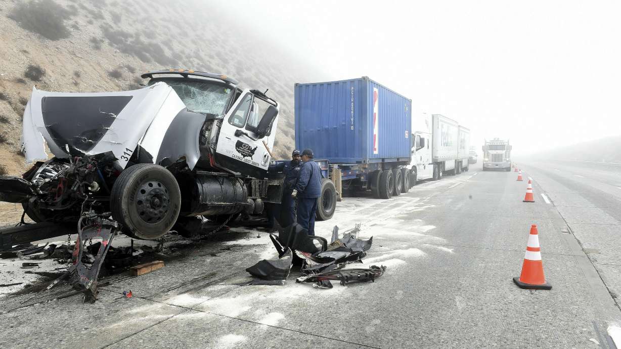 California storm moving out after battering state for 3 days