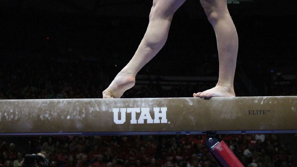 Do you hear it? Utah gymnasts add personal touch to beam