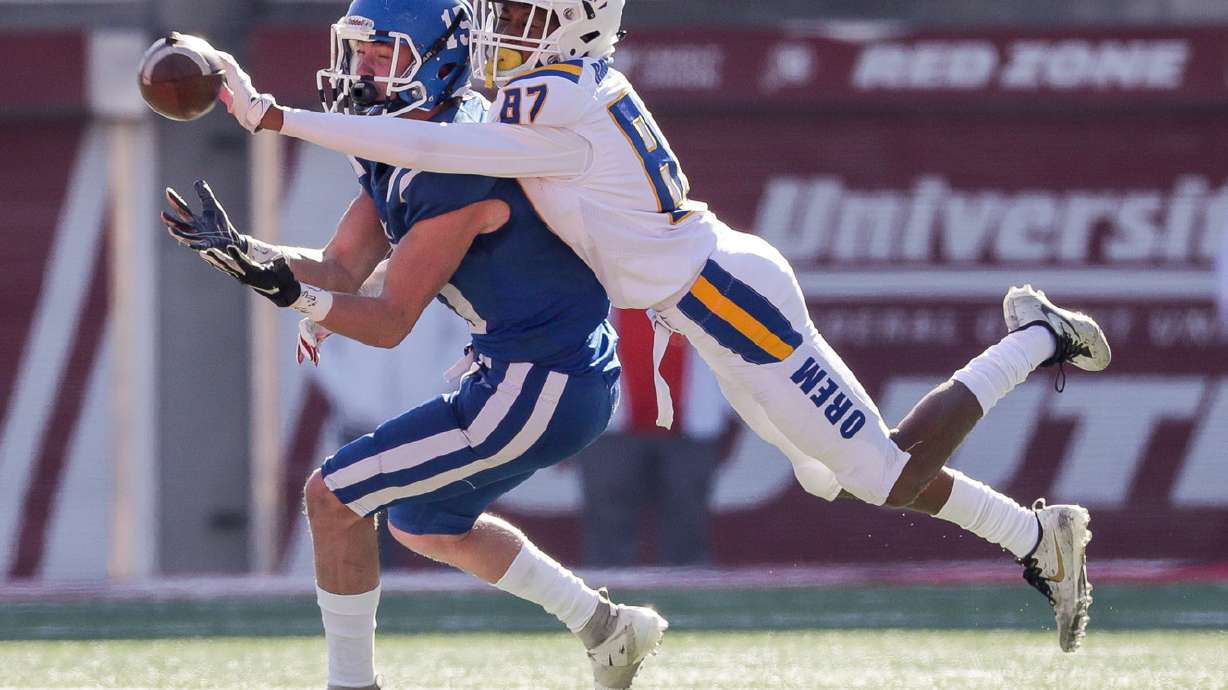 UHSAA sanctions Orem football for uniform violations in 4A championship