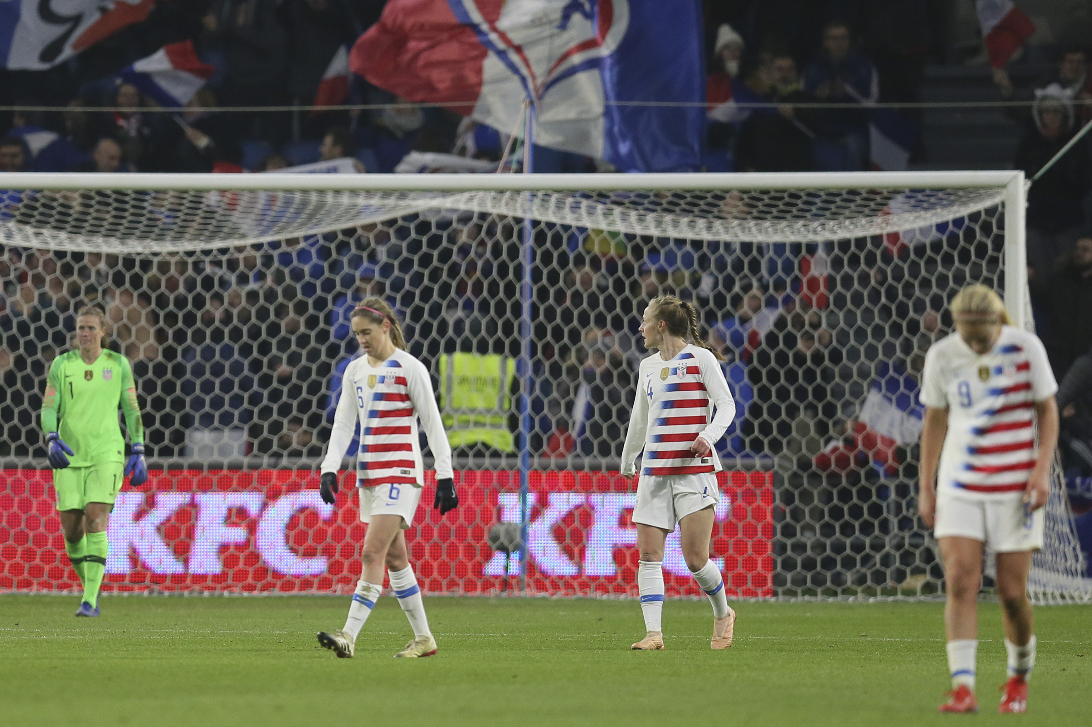 France ends 28-match US unbeaten run with 3-1 victory