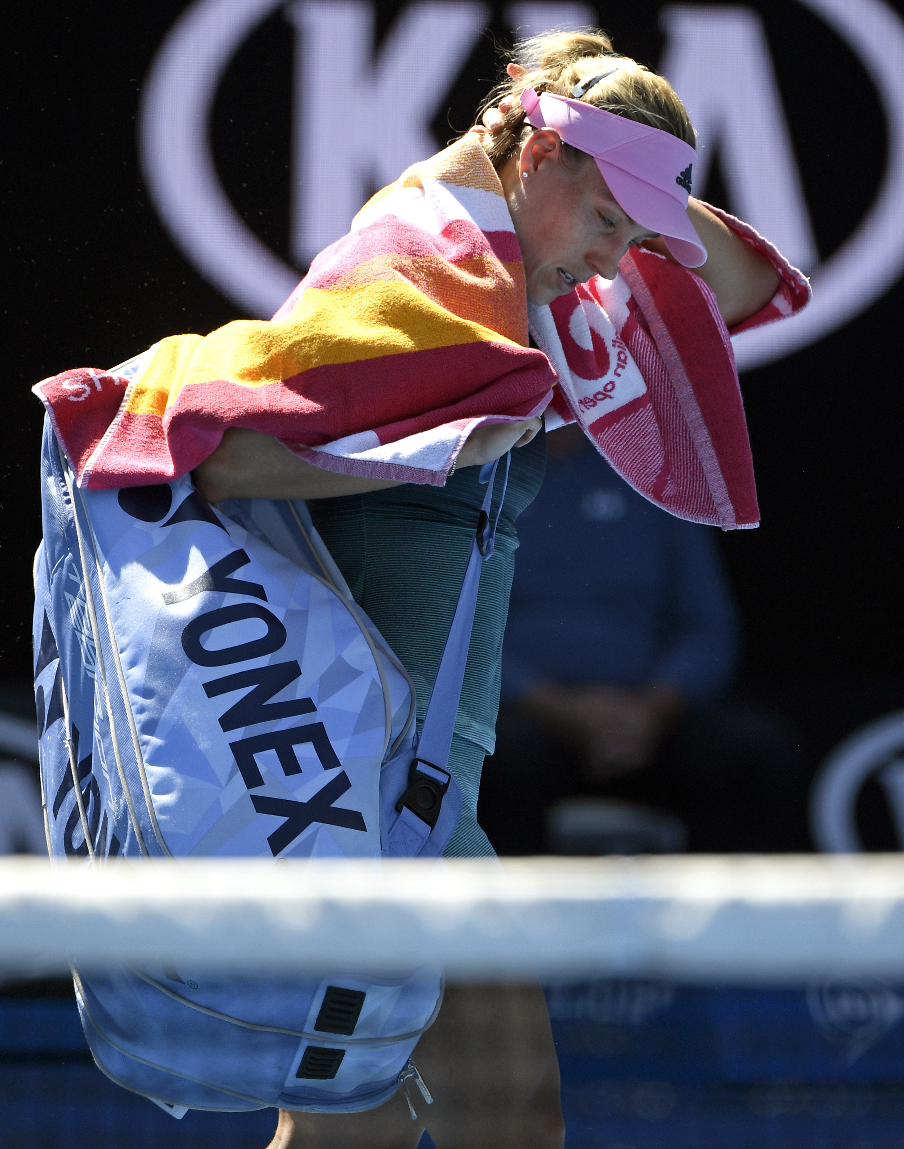 'Feisty' Collins stuns 2016 champ Kerber at Australian Open
