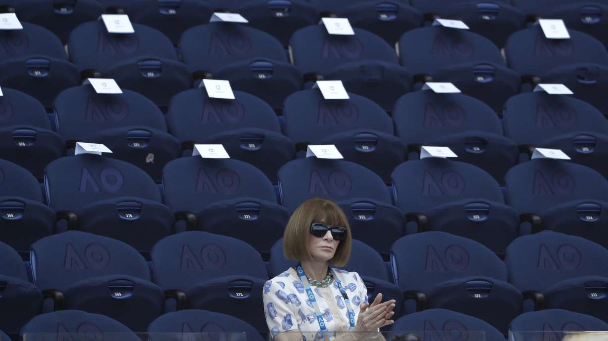 The Latest: Tiafoe jokes about Laver, 'Don't fall asleep!'