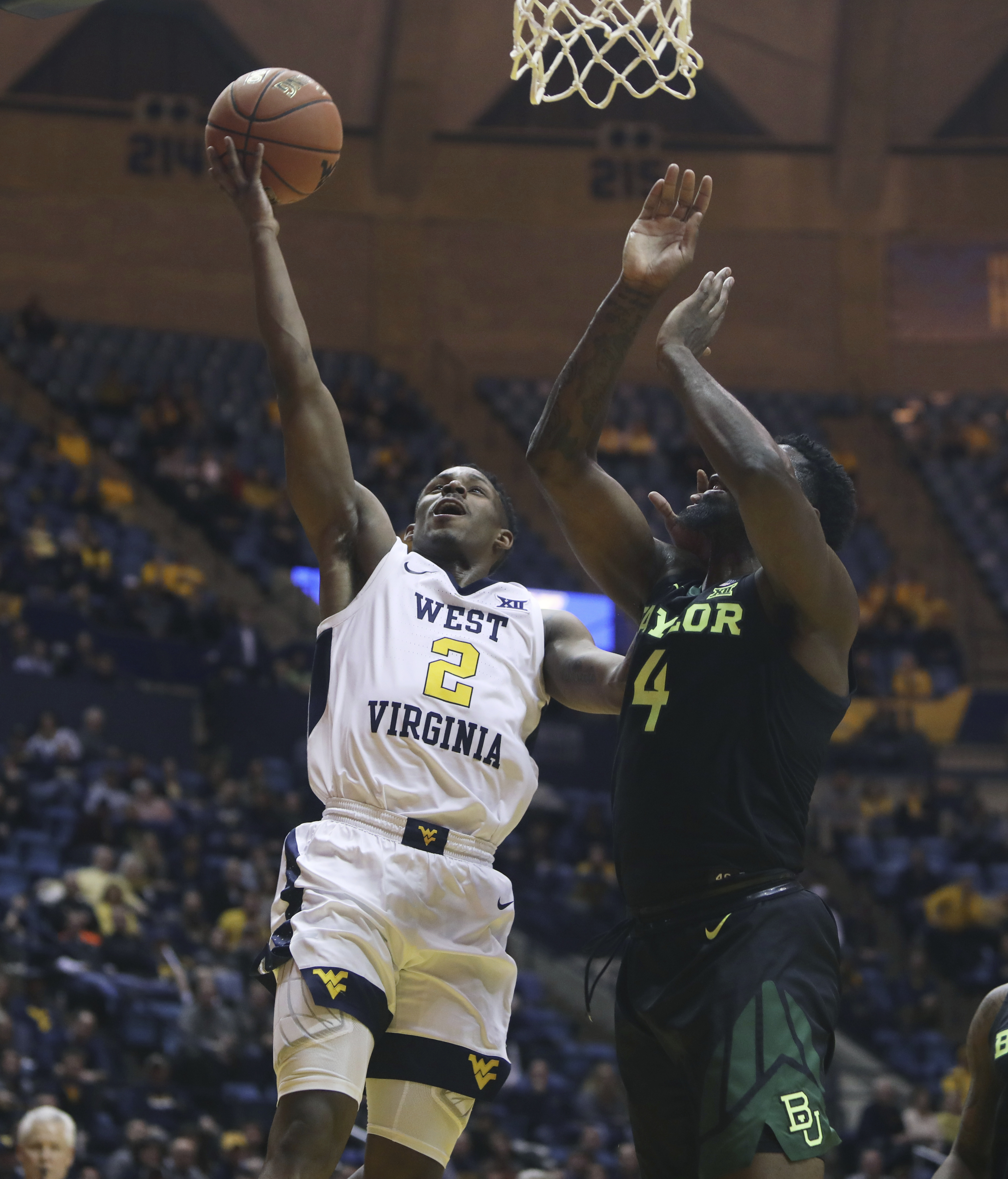 Mason scores 29, Baylor defeats West Virginia 85-73