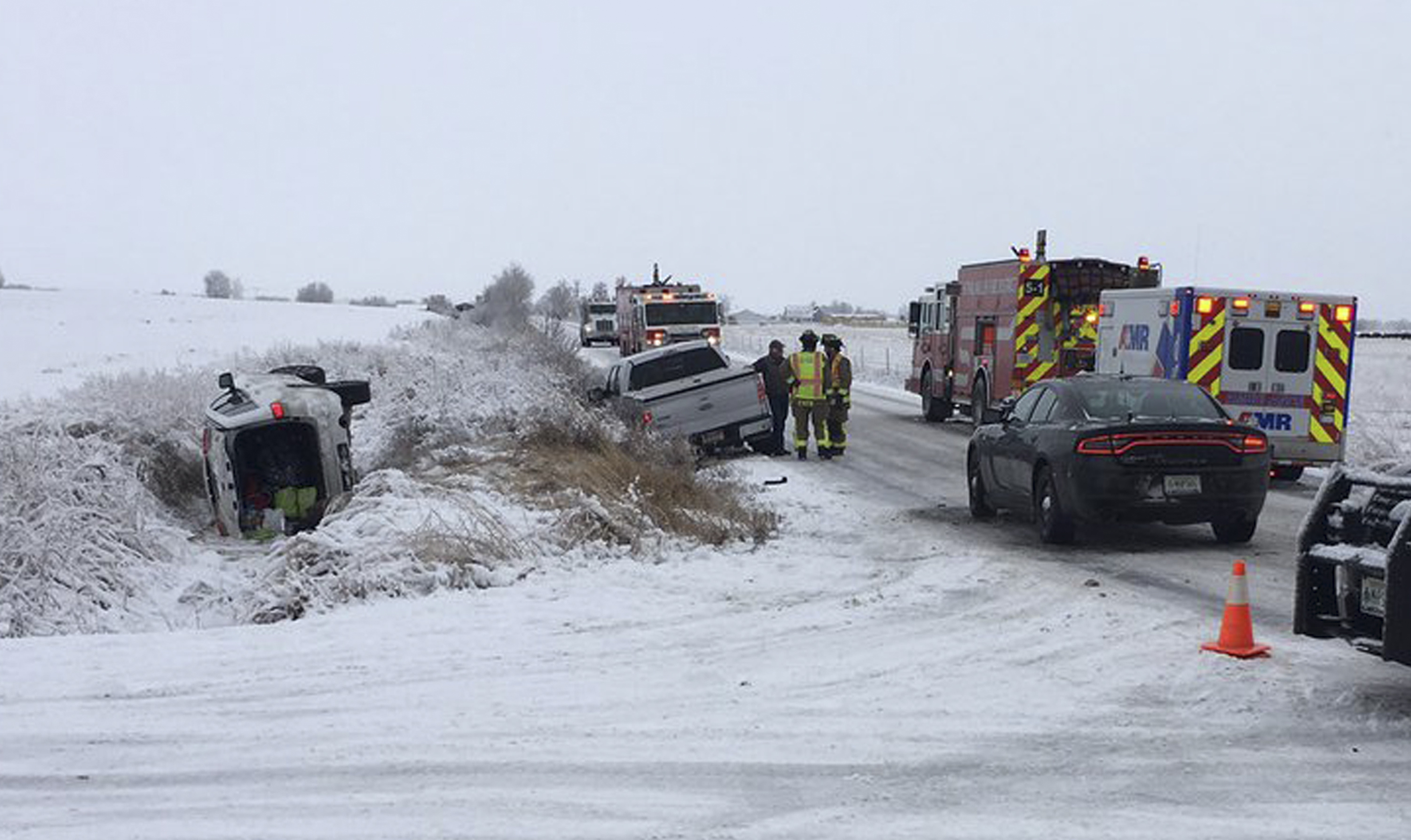 Fox News host, family survive car crash in Montana