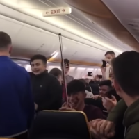 Have You Seen This? Irish students perform folk music concert on plane