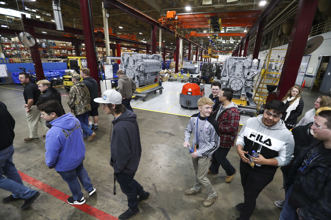 Motoring along: Diesel tech vocational training programs expanding in Utah schools