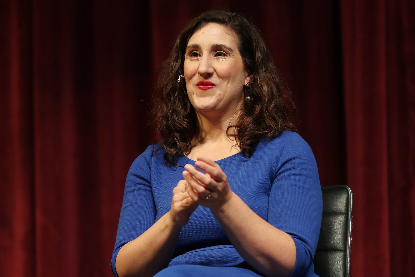 Shireen Ghorbani speaks as the Salt Lake County Democratic party holds a debate for the Salt Lake County mayoral candidates in Sandy on Thursday, Jan. 24, 2019. (Photo: Jeffrey D. Allred, KSL)