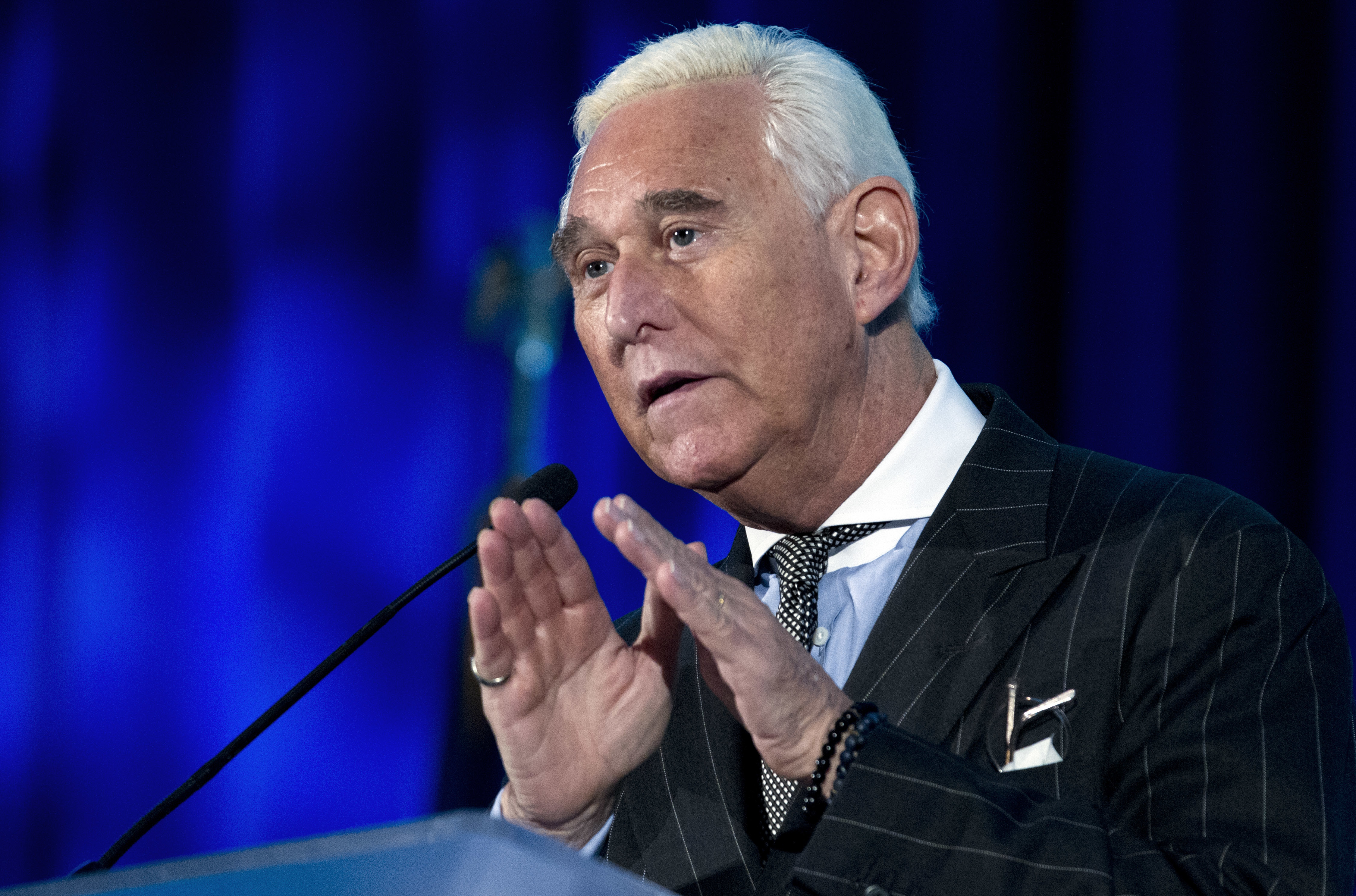 The Latest: Roger Stone set to be arraigned Tuesday in DC