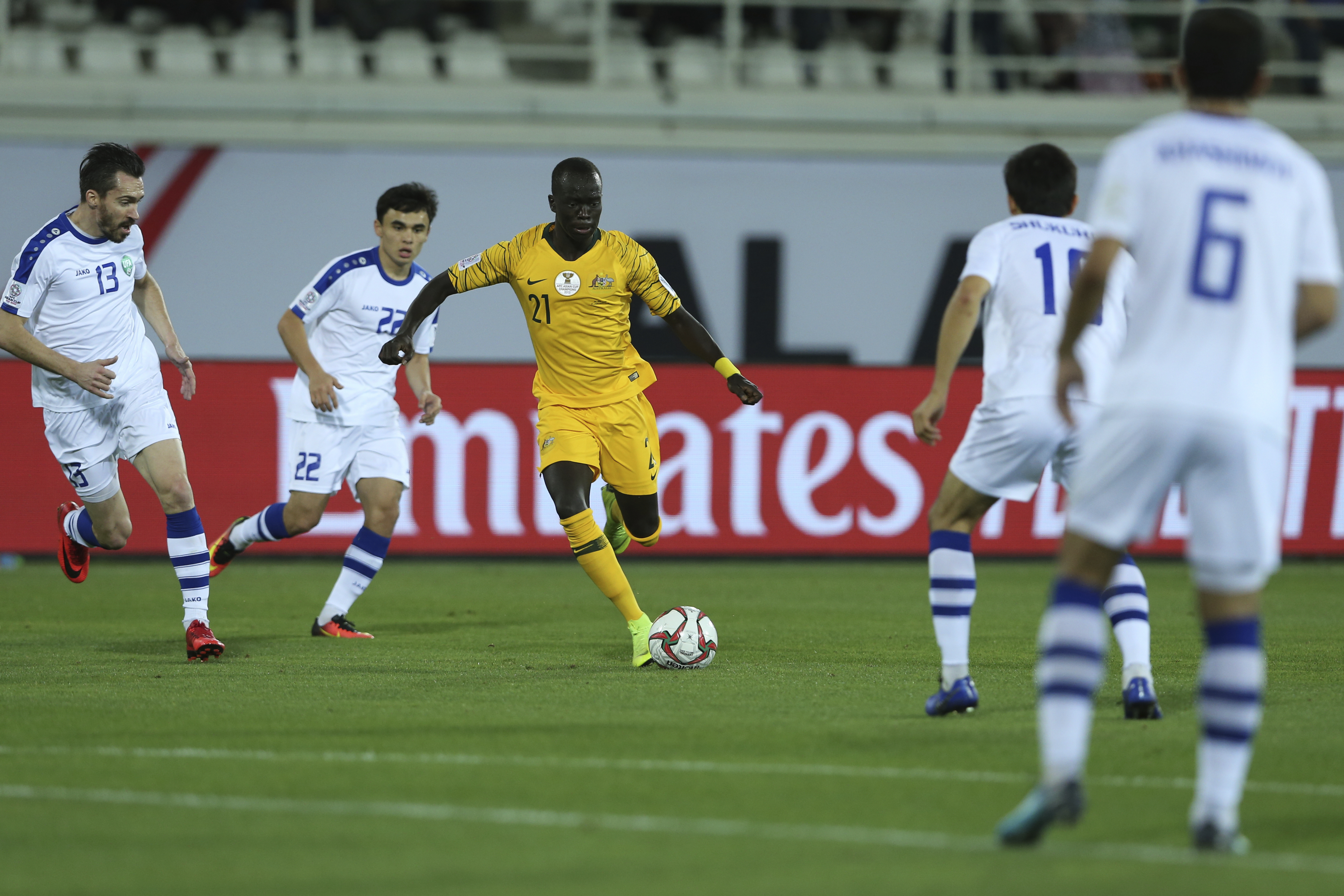 Sister of Australia forward Awer Mabil dies in car accident