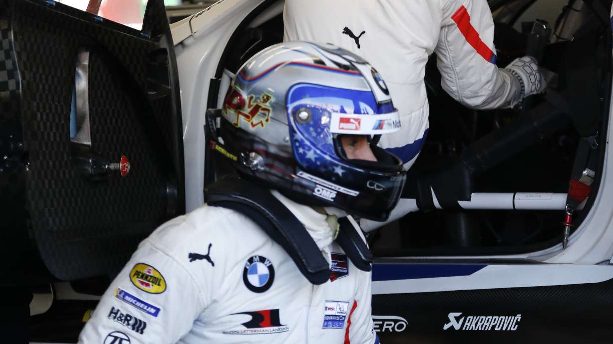 Zanardi's special steering wheel slows his drive at Daytona