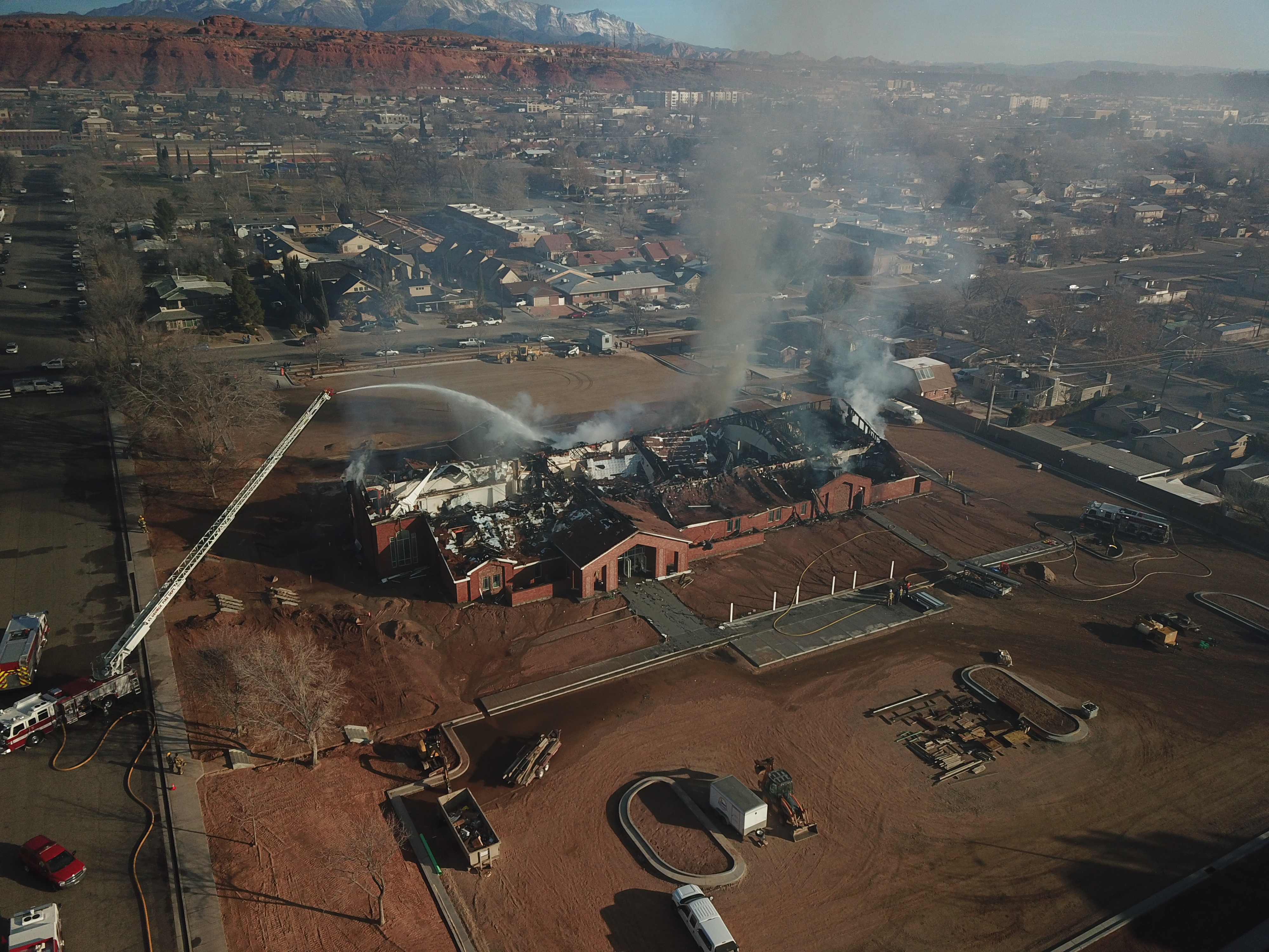 'From ashes and destruction': Latter-day Saints celebrate completion of stake center destroyed by arson