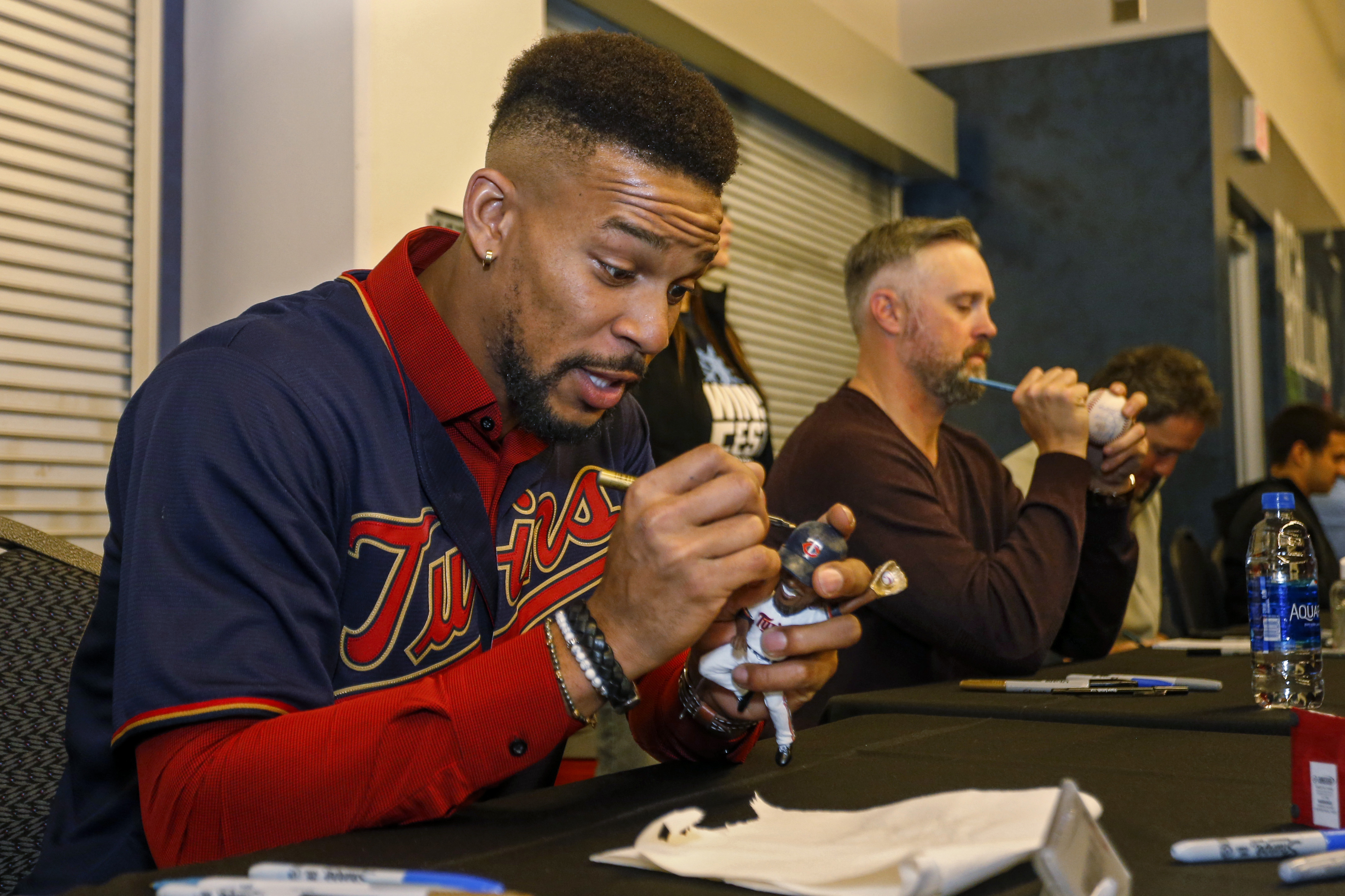 Twins' Buxton turns frustration into motivation and muscle