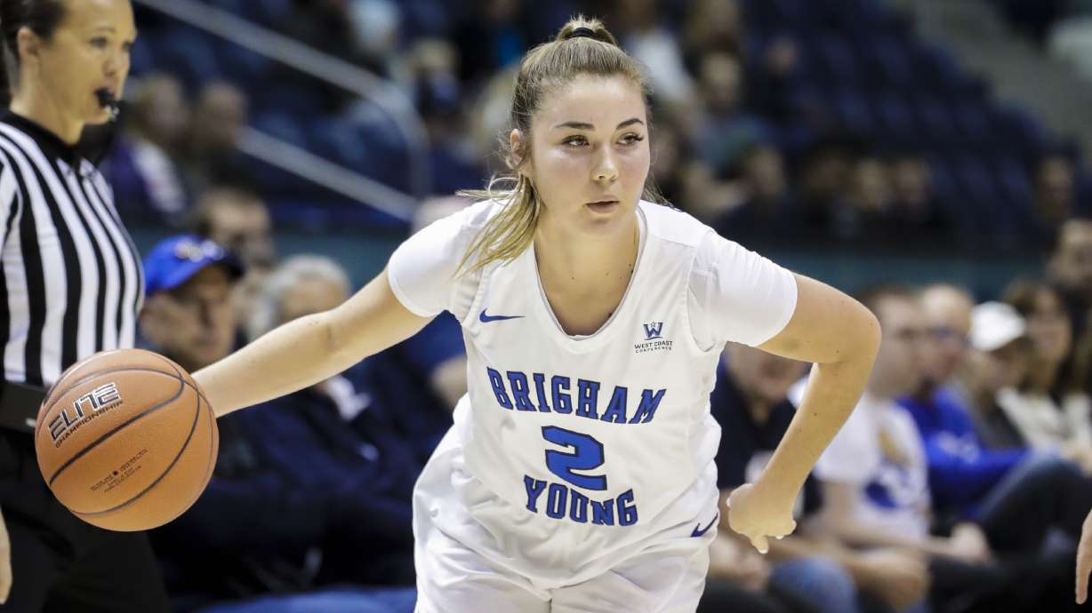 BYU women pull away from San Diego for 11th-straight win