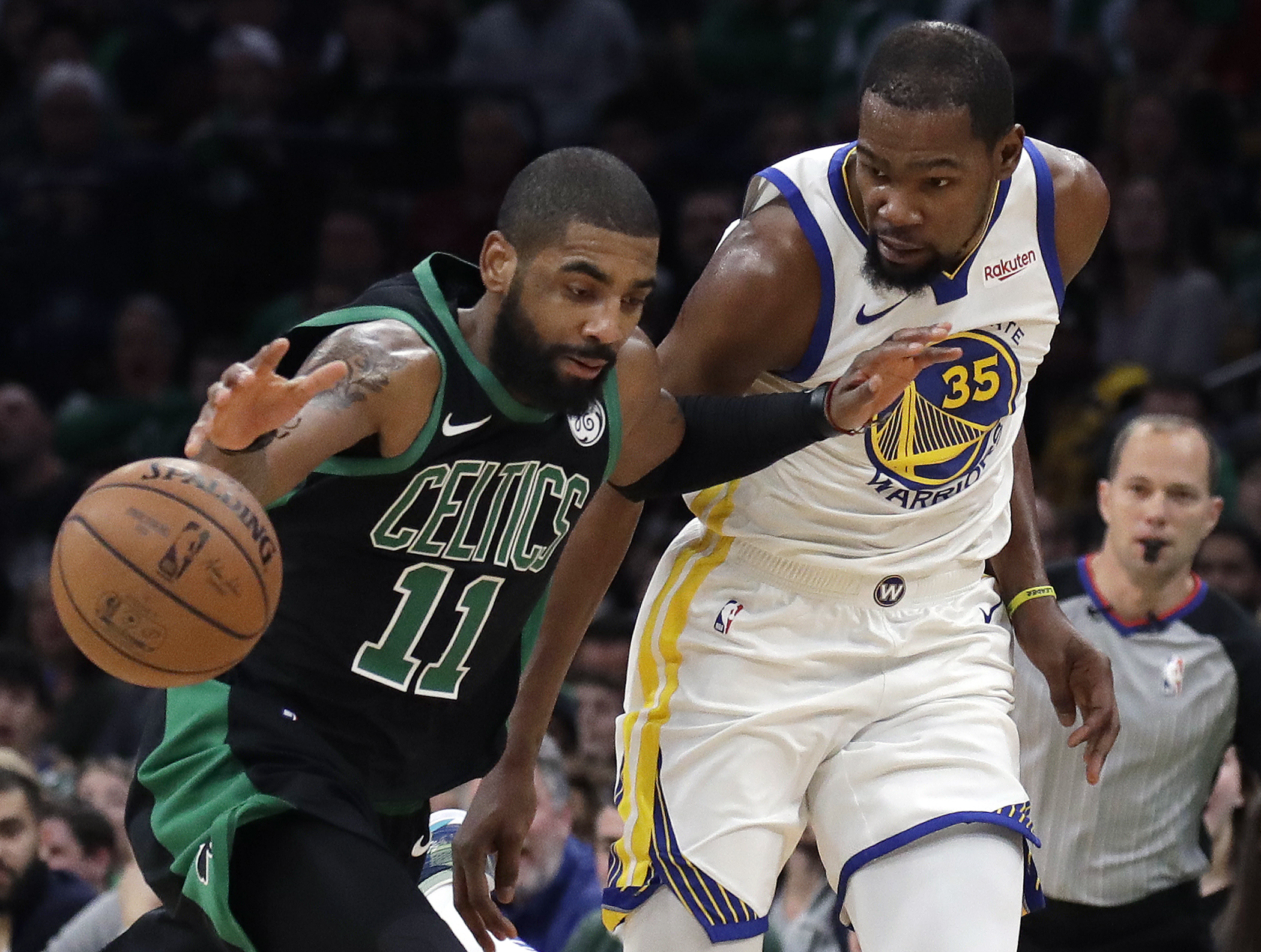 Celtics star Irving sidelined with hip injury vs. Brooklyn
